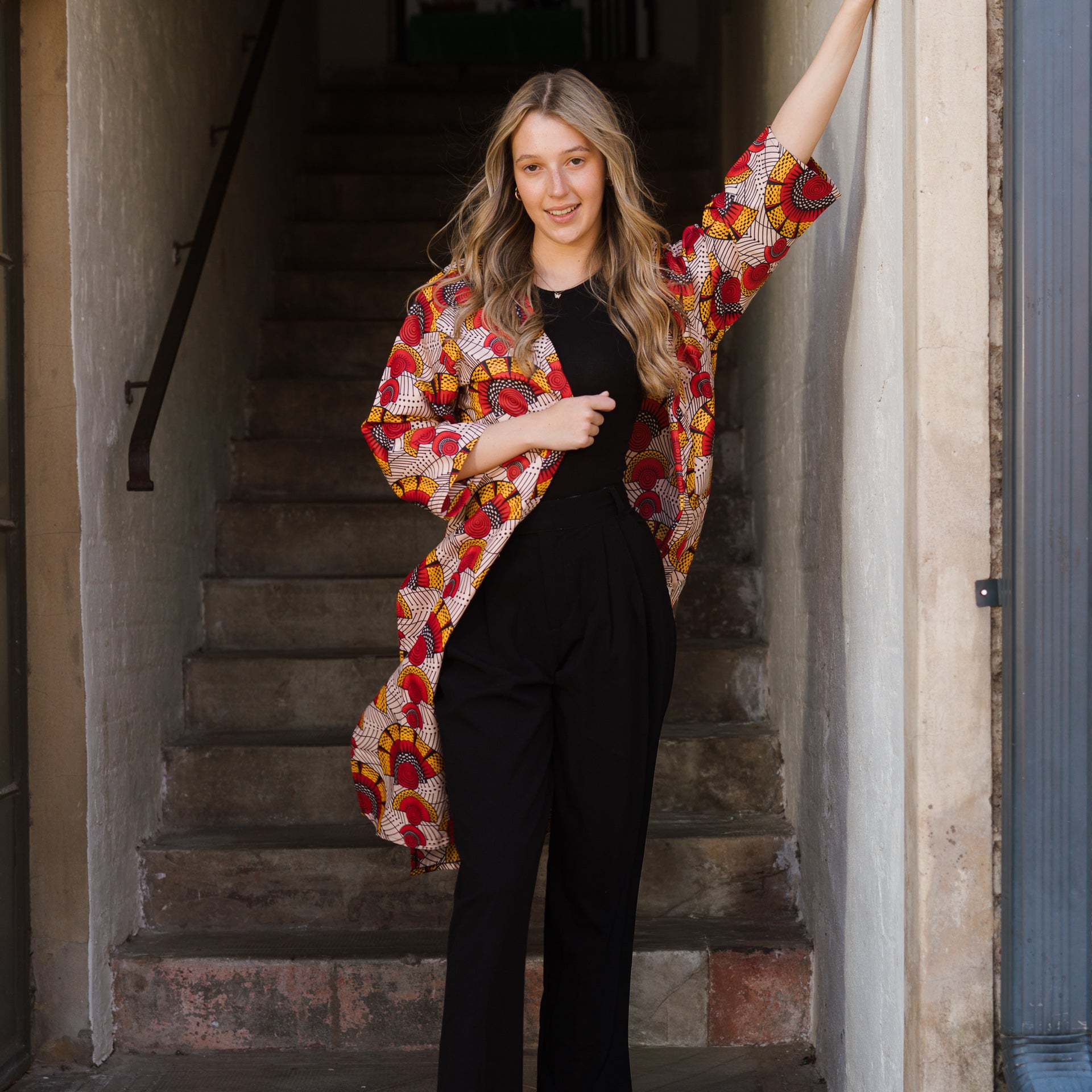 African Wax Print Multi-Wear Kimonos (new styles added!)
