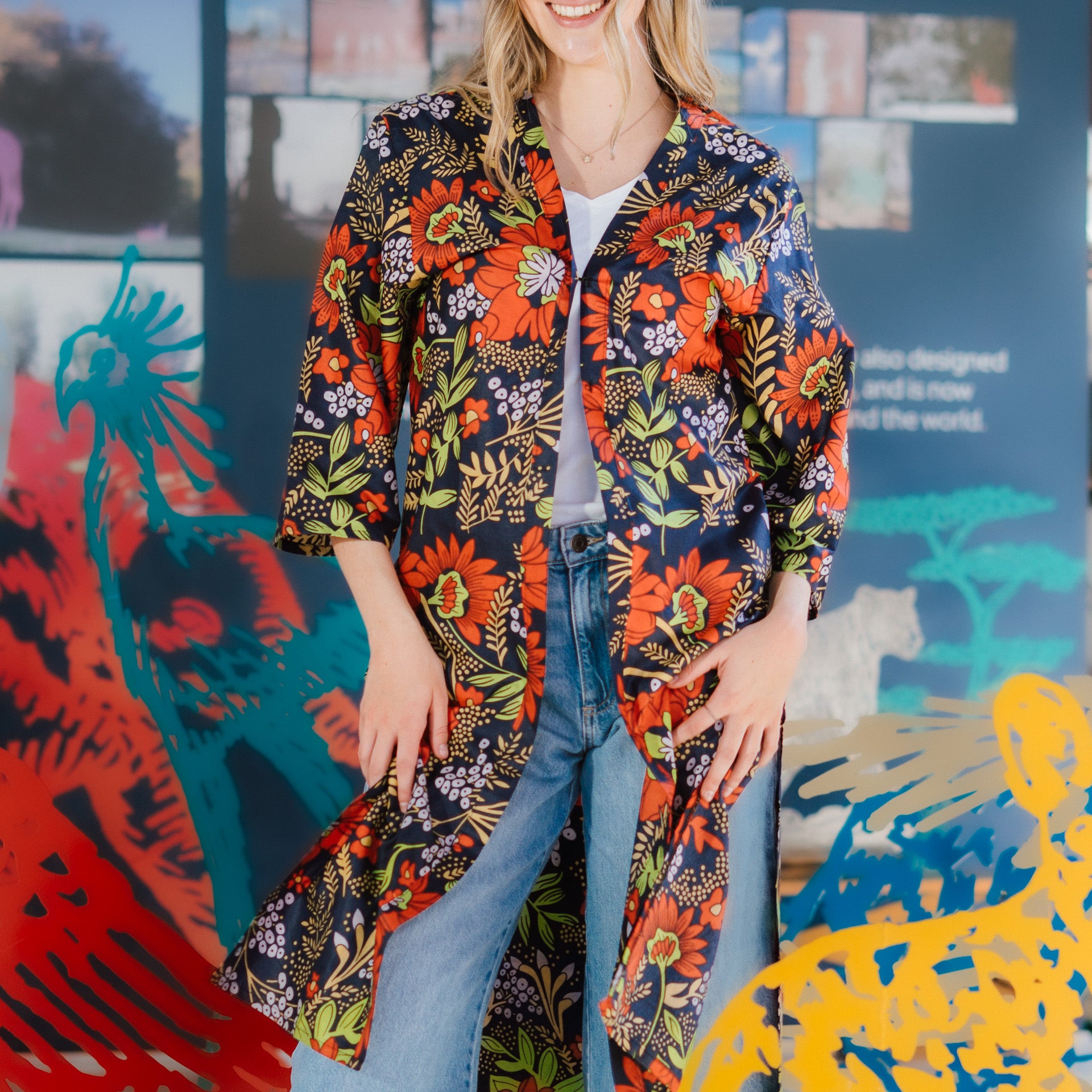 African Wax Print Multi-Wear Kimonos (new styles added!)