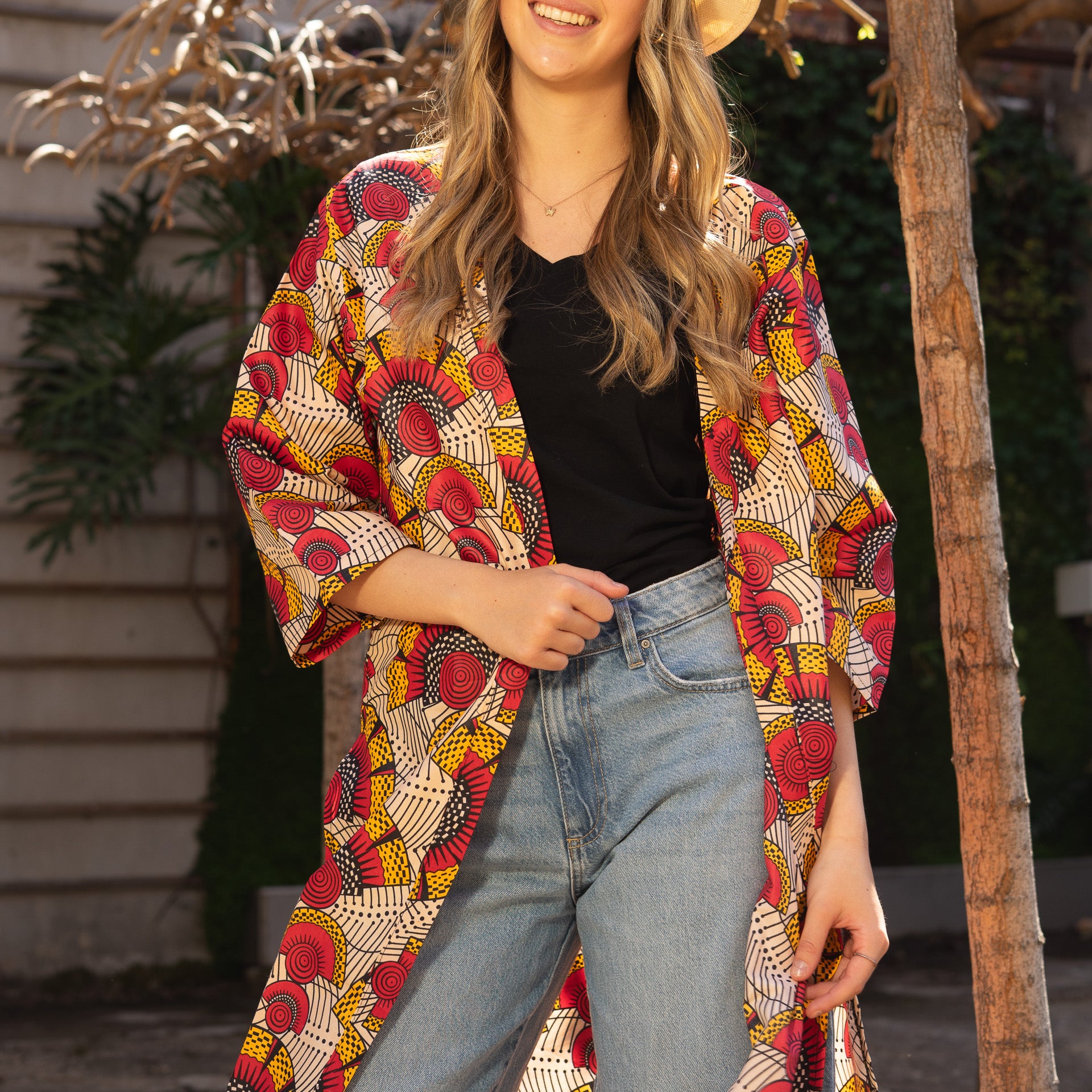 African Wax Print Multi-Wear Kimonos (new styles added!)