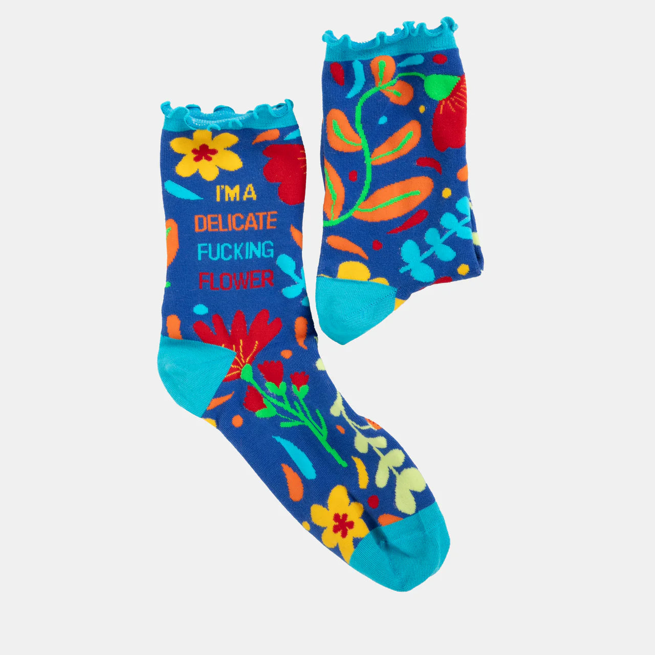 Ladies' "Delicate F***ing Flower" Socks