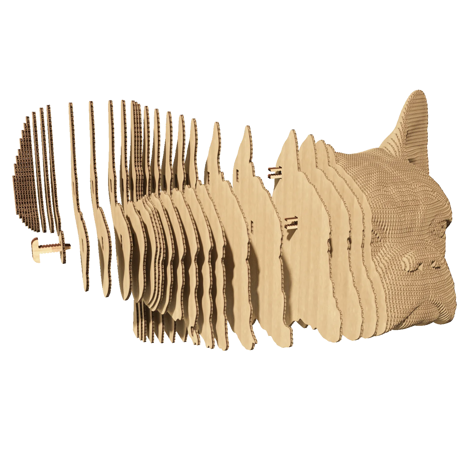 Bulldog 3D Puzzle