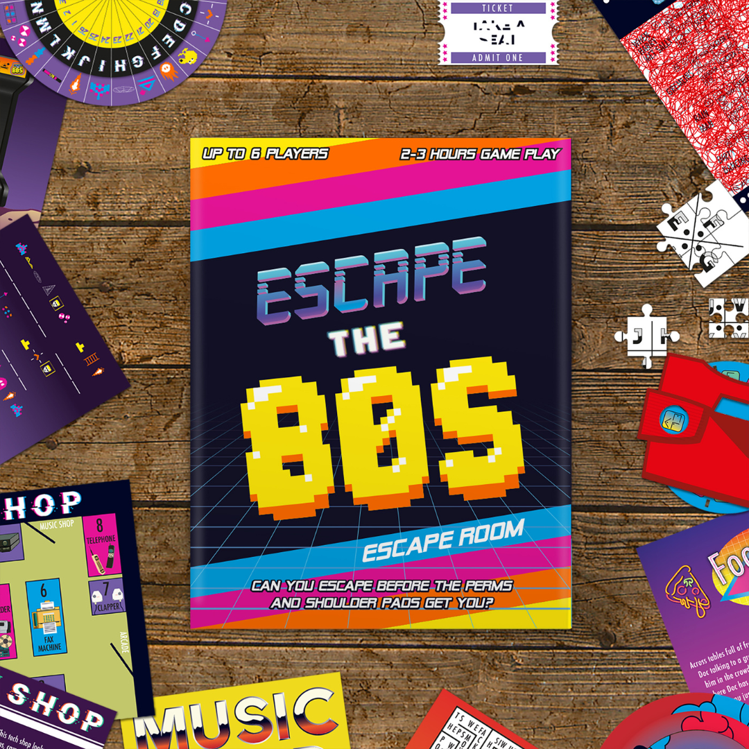 "Escape the 80s" Escape Room Game