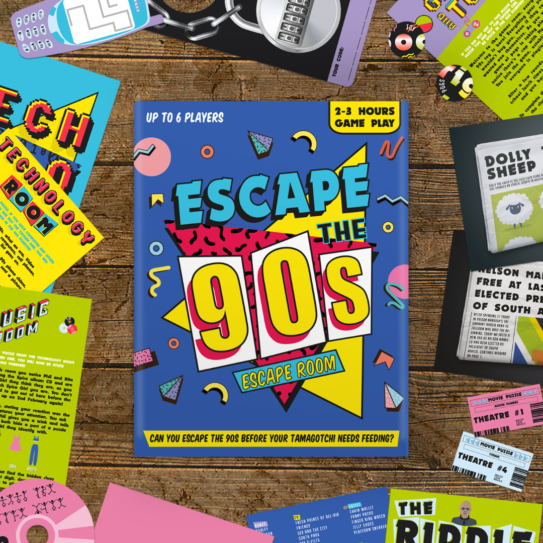 "Escape the 90s" Escape Room Game