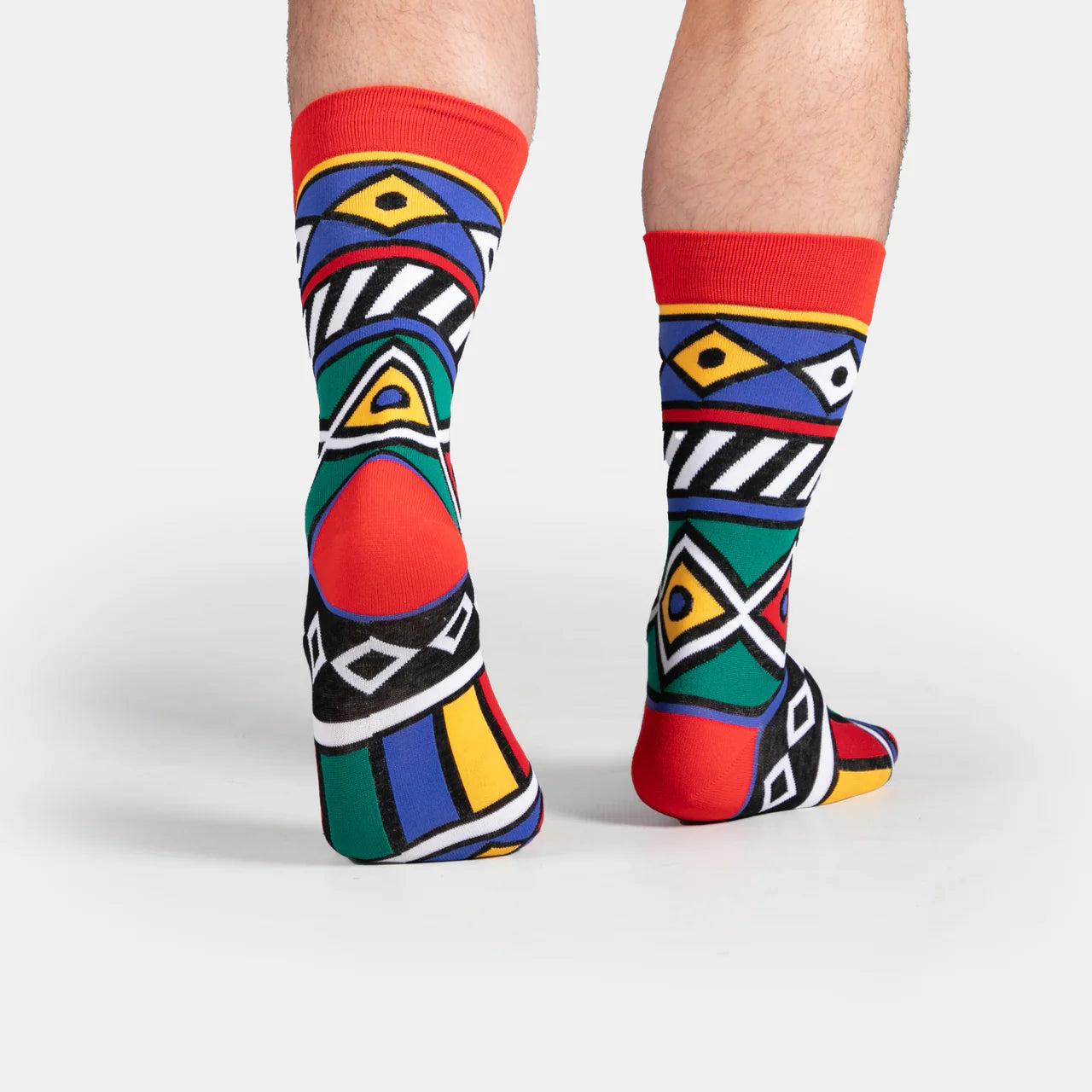 Men's Bright Ndebele Socks