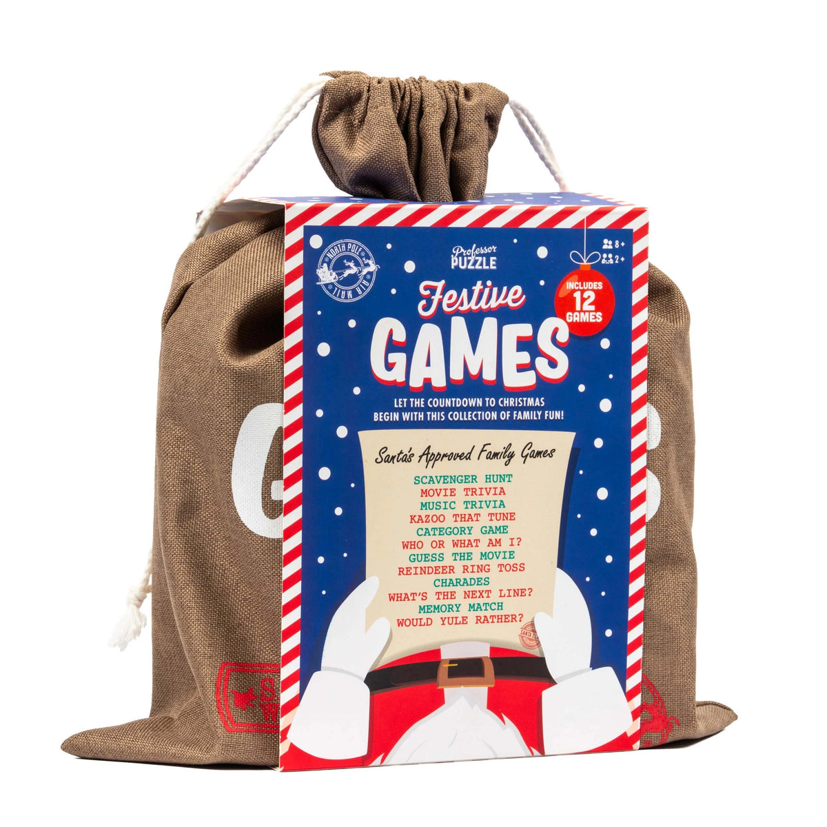 Festive Family Games (includes 12 Christmas-themed games)