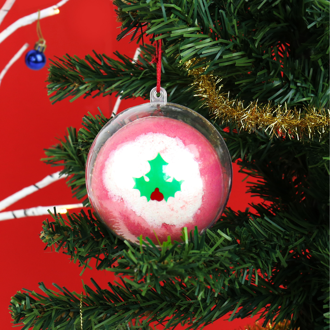 Festive Bath Bomb Bauble