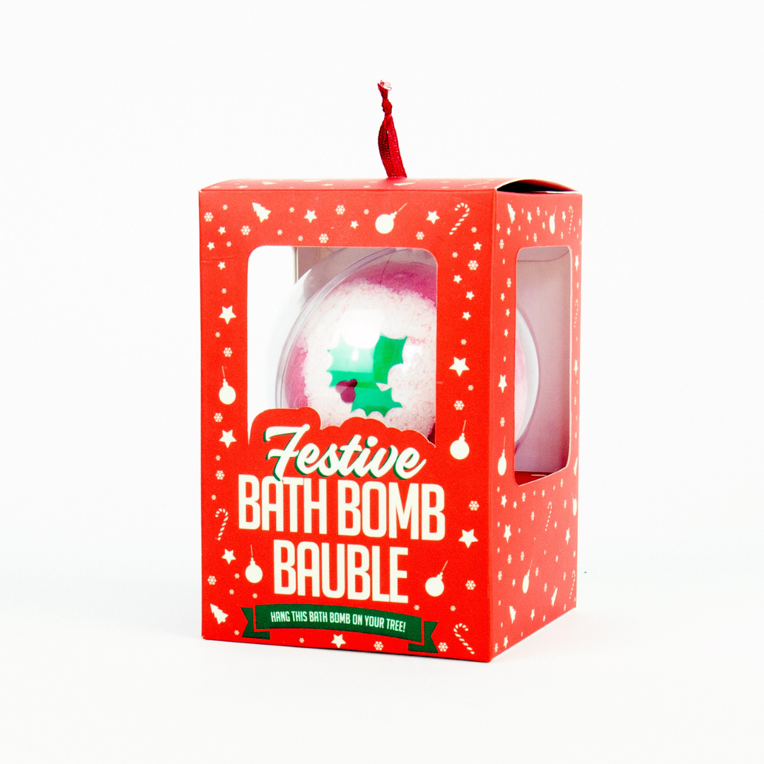 Festive Bath Bomb Bauble