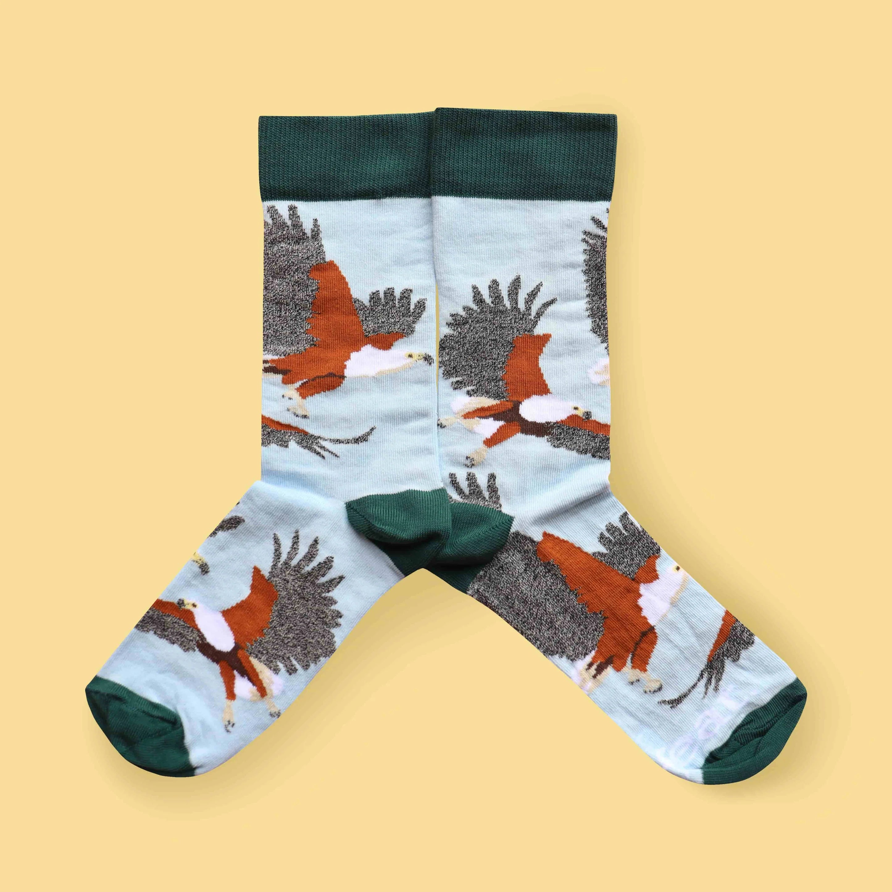 Fish Eagle Socks (His & Hers sizes)