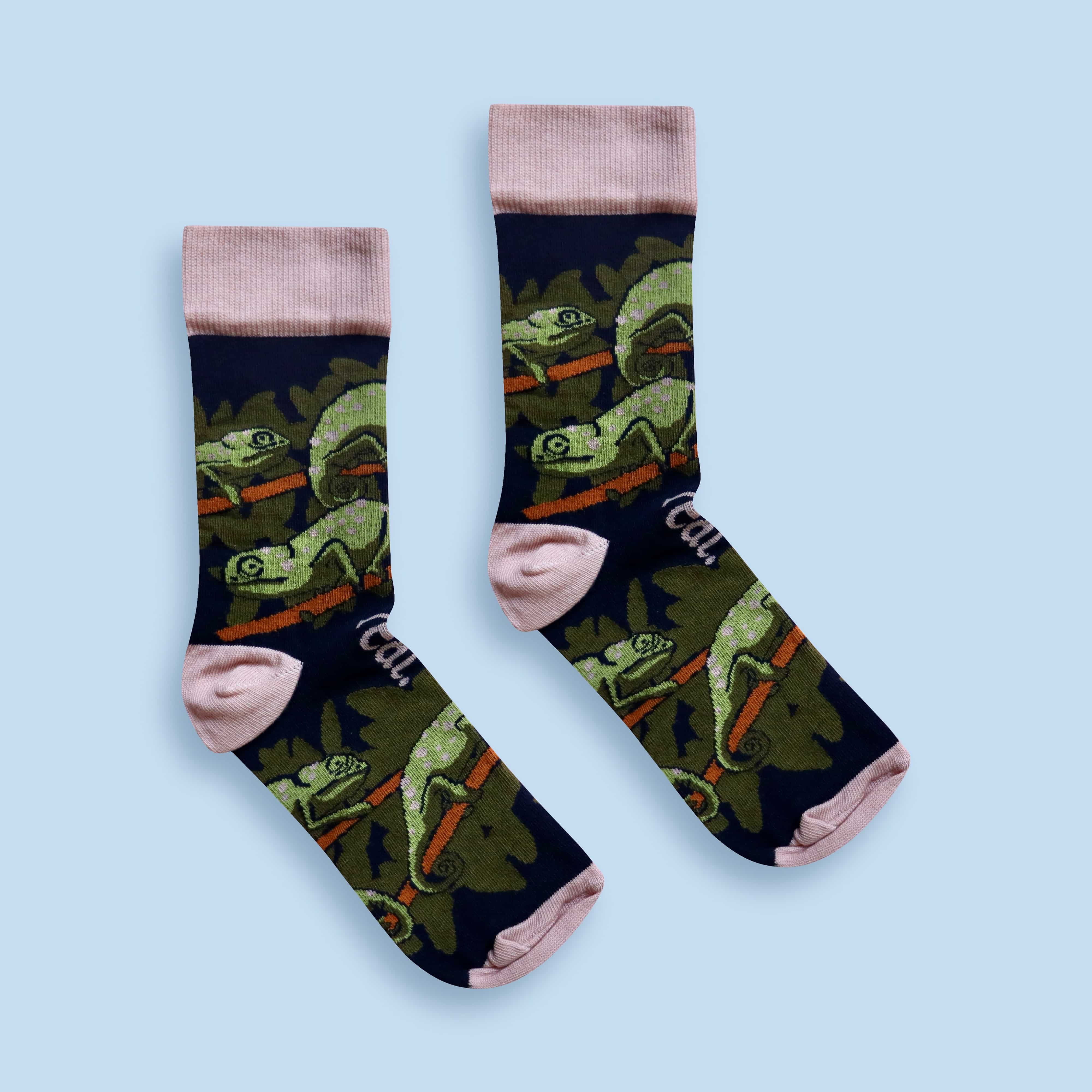 Chameleon Socks (His & Hers Sizes)
