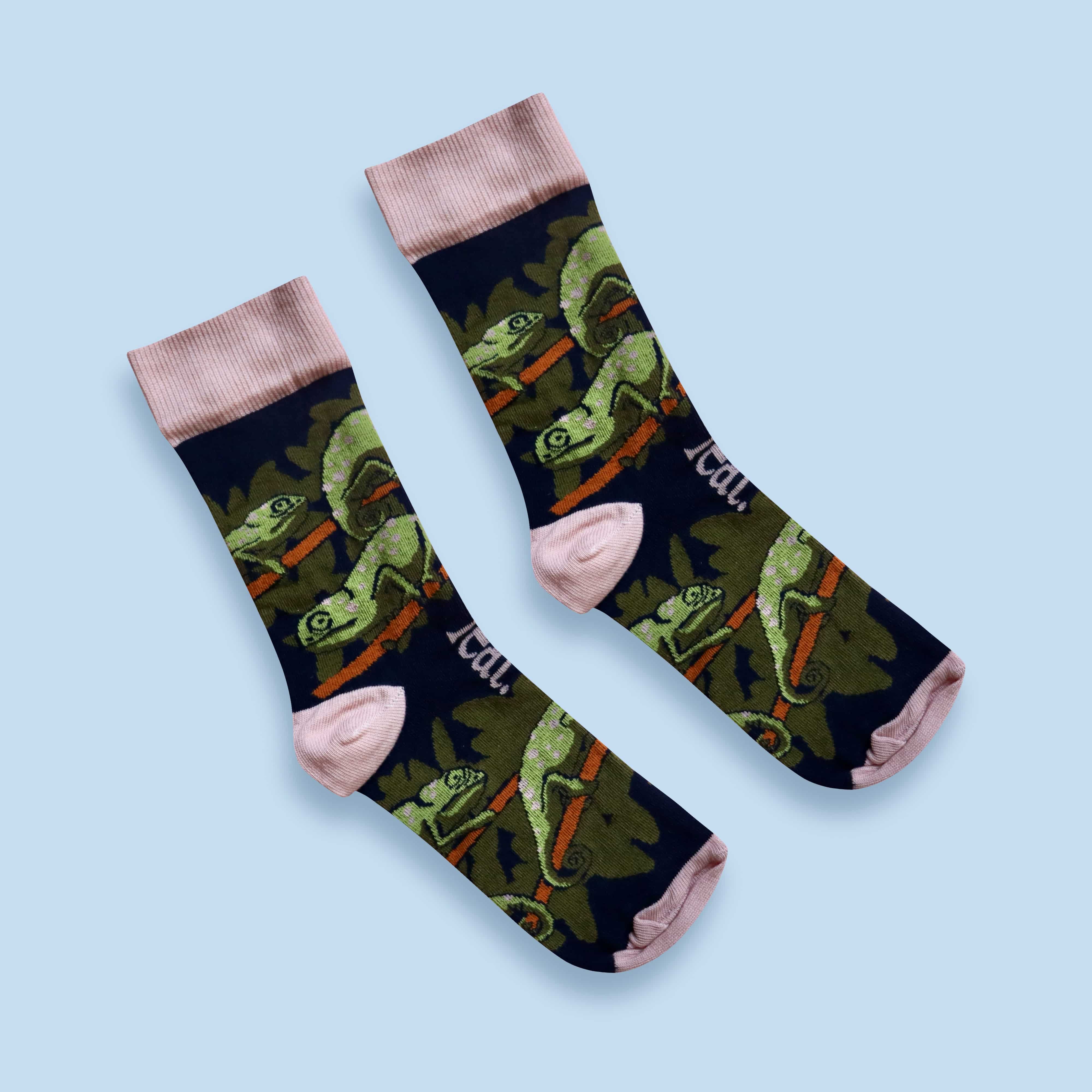 Chameleon Socks (His & Hers Sizes)