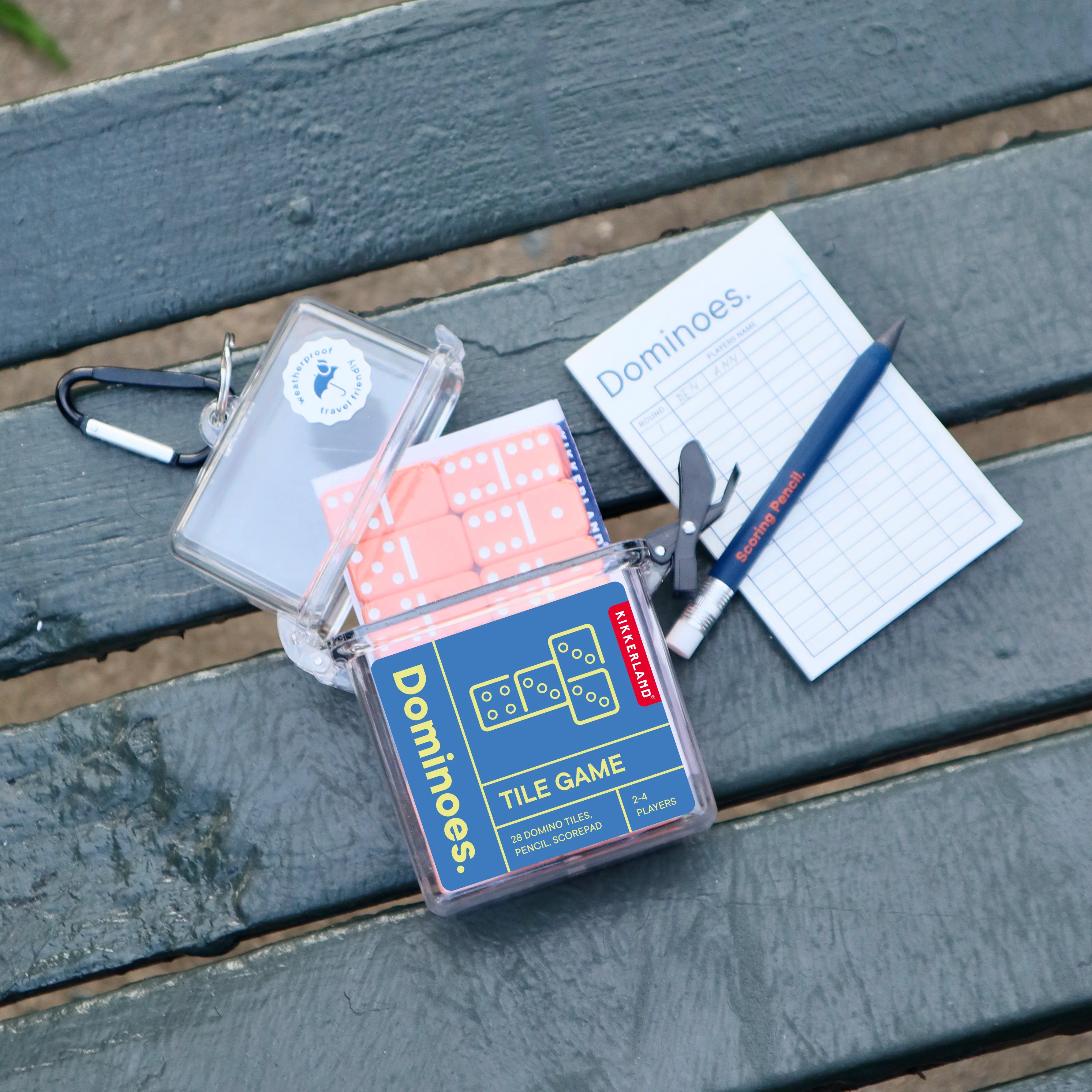 Travel Mini Dominoes Kit