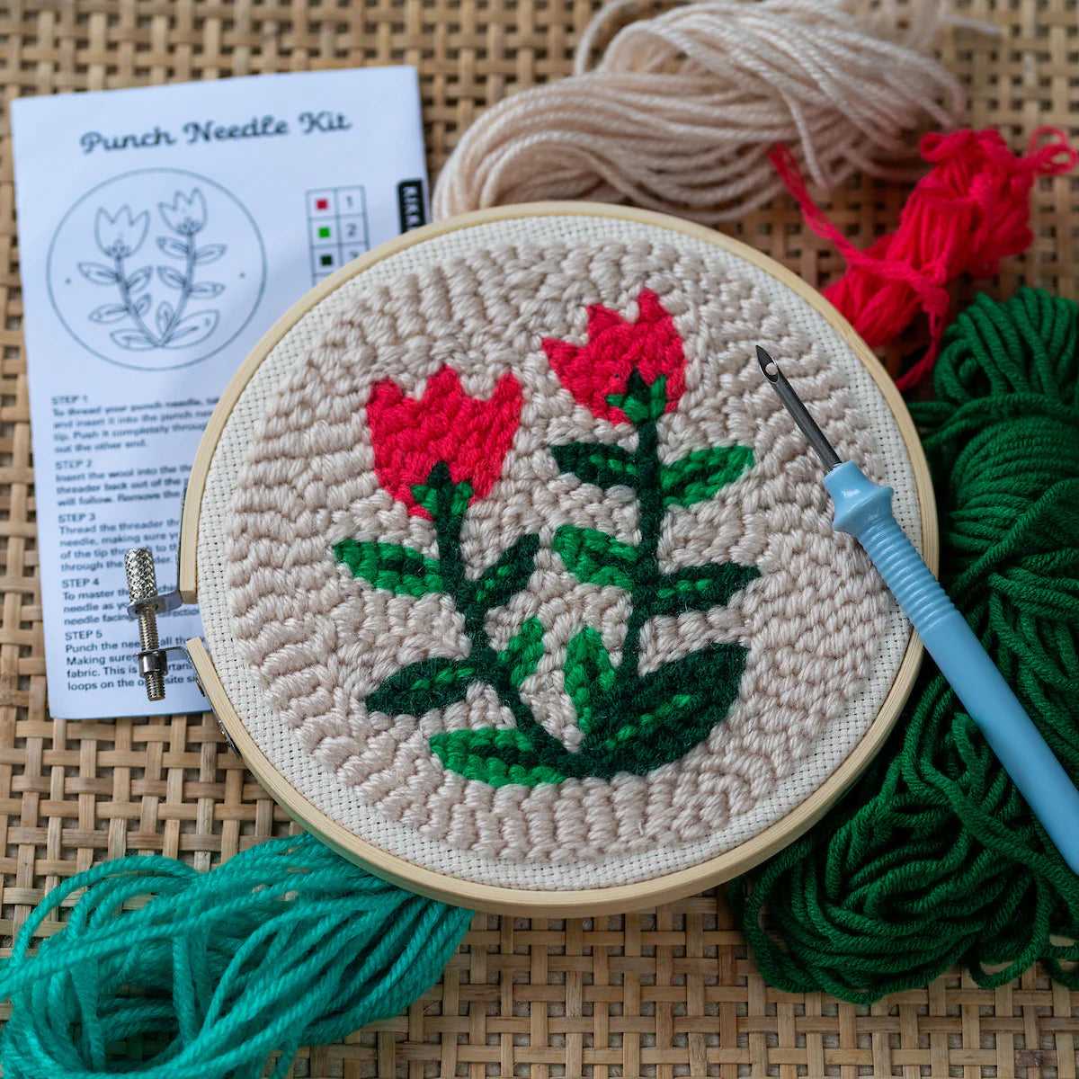 Punch Needle Embroidery Kits (assorted designs) - NEW DESIGNS!