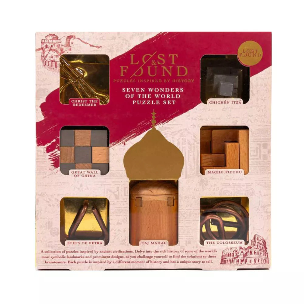 Seven Wonders of the World – Deluxe Set of 7 Puzzles