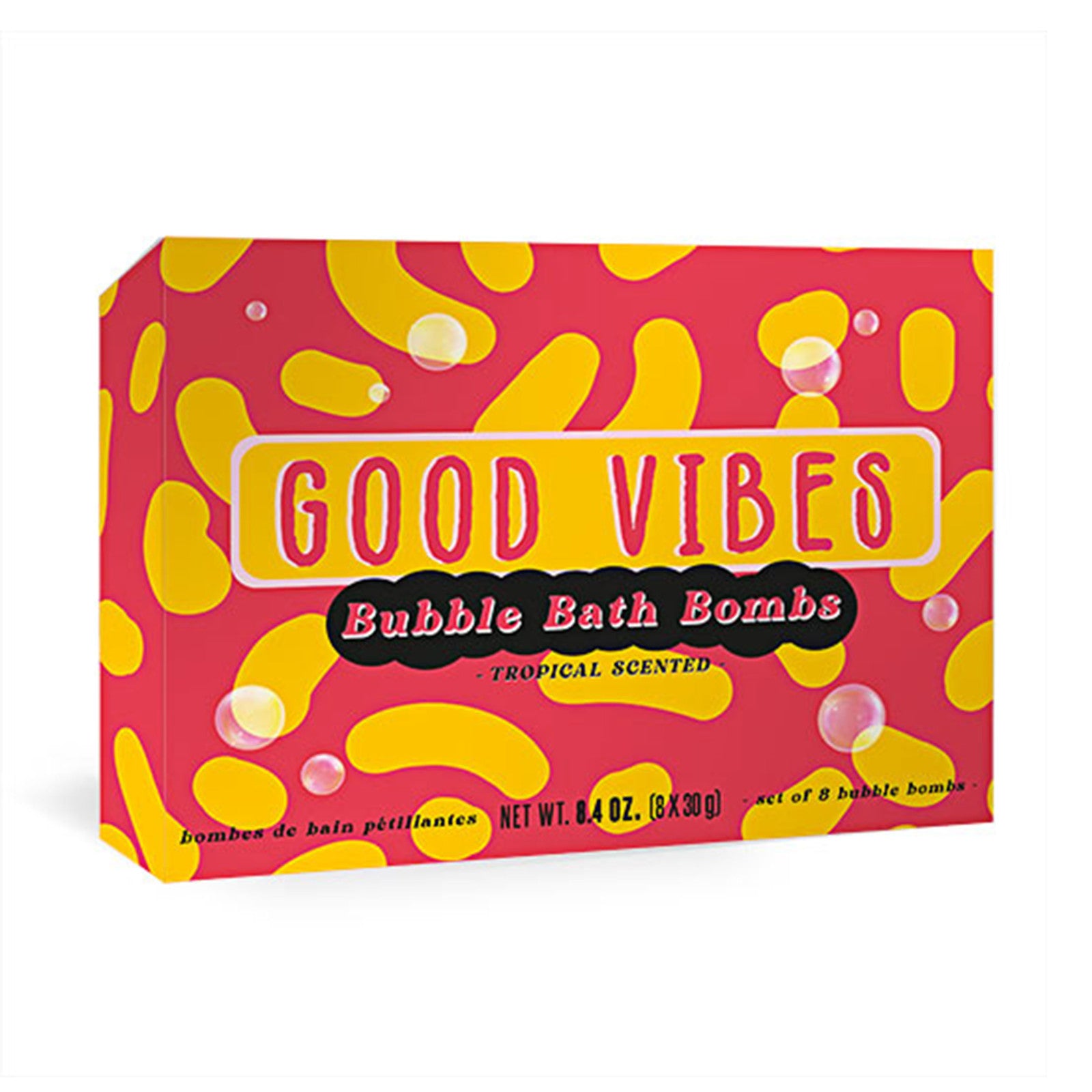 Good Vibes Bubble Bath Bombs (set of 8)