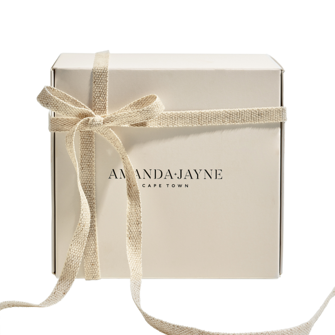 Amanda Jayne Glass Candle & Matches Luxury Gift Set
