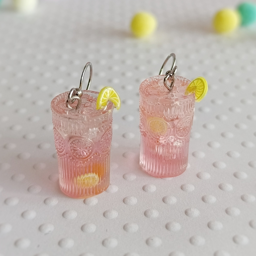 Gin & Tonic Dangle Earrings