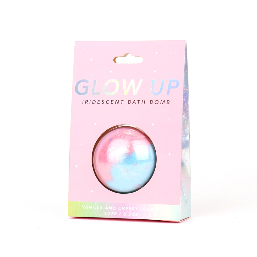 "Glow Up" Iridescent Bath Bomb