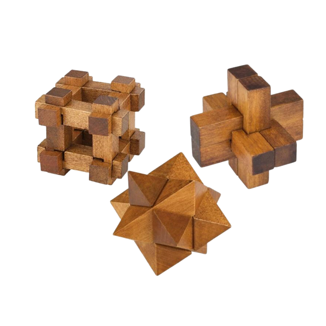 Great Minds Mini Wooden Puzzles