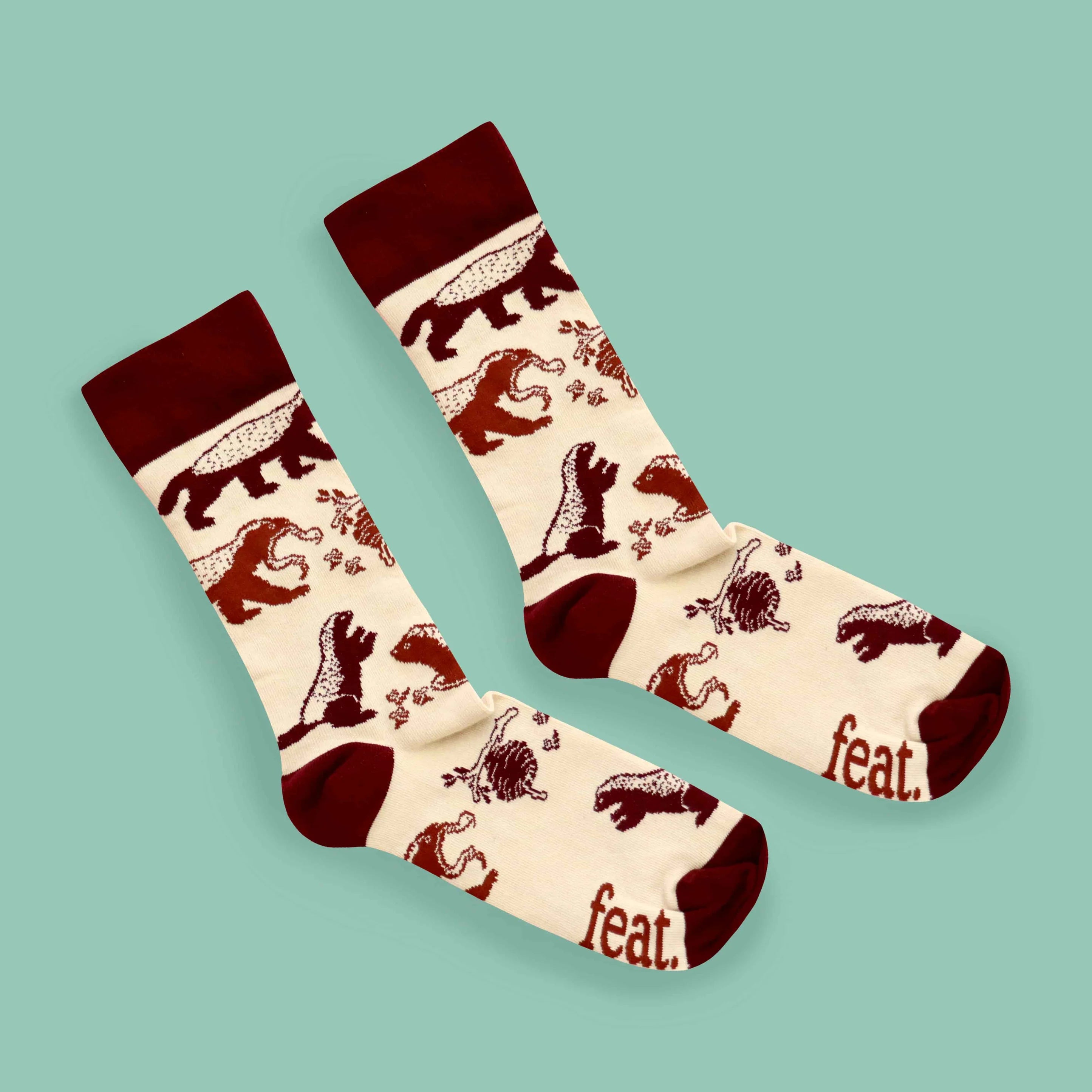 Honey Badger Socks (His & Hers sizes)