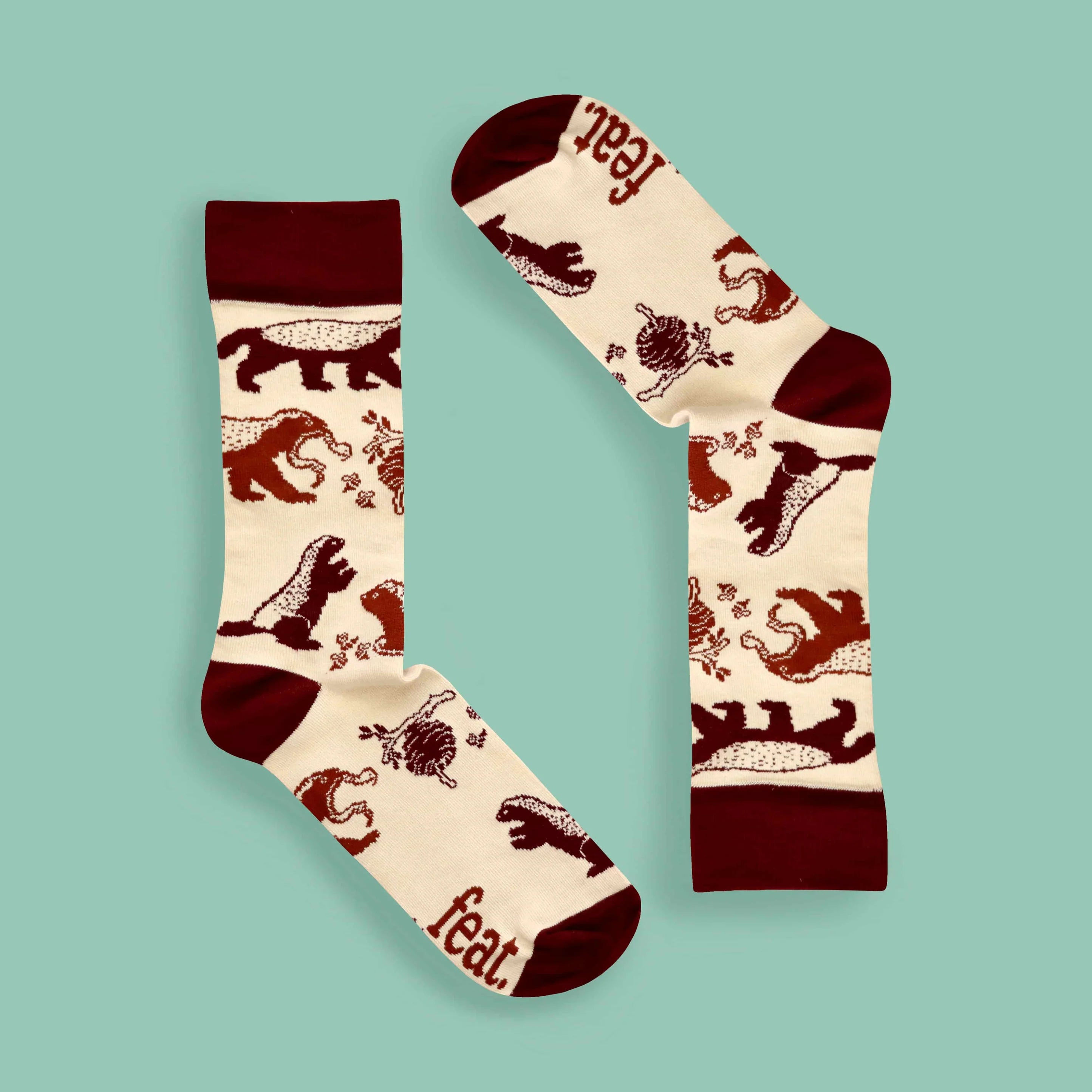 Honey Badger Socks (His & Hers sizes)