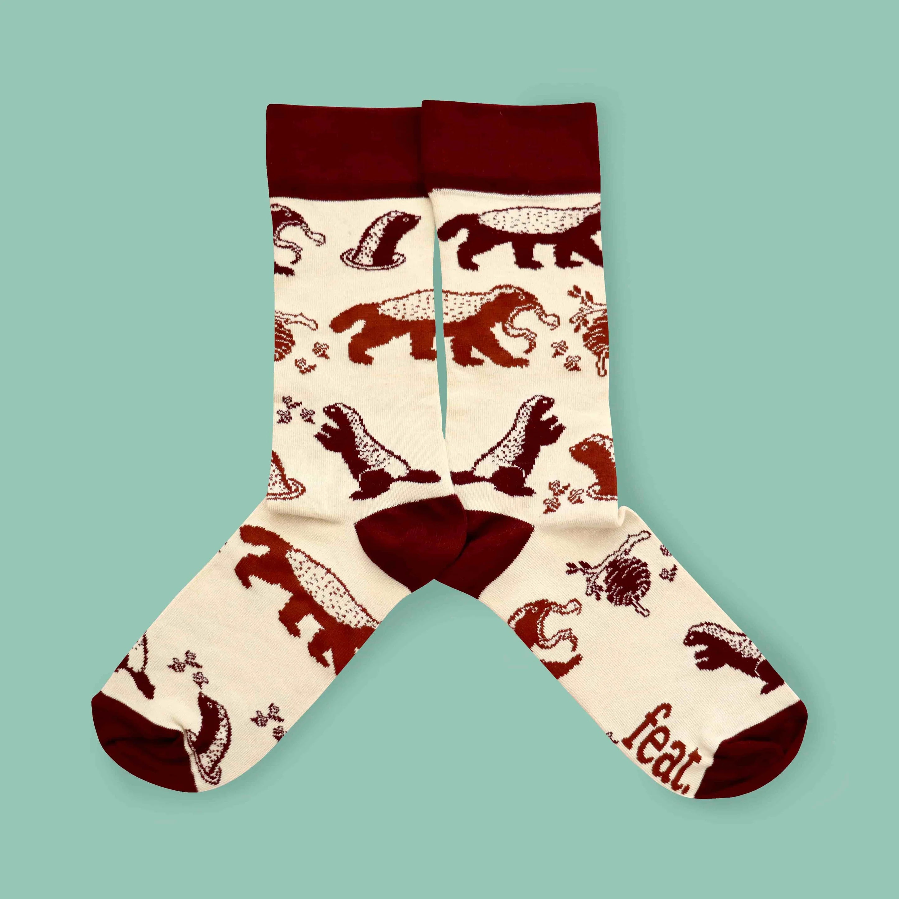 Honey Badger Socks (His & Hers sizes)