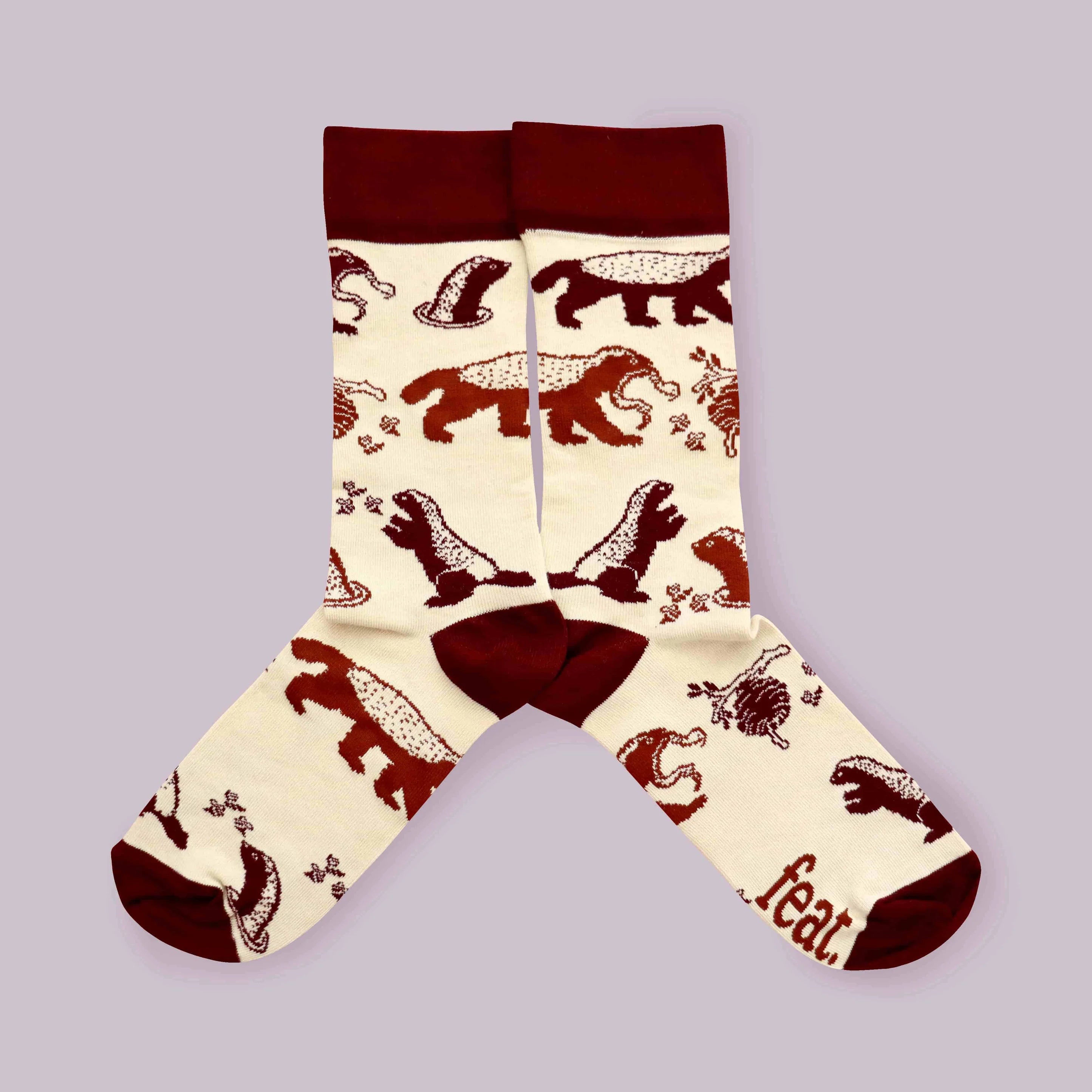 Honey Badger Socks (His & Hers sizes)