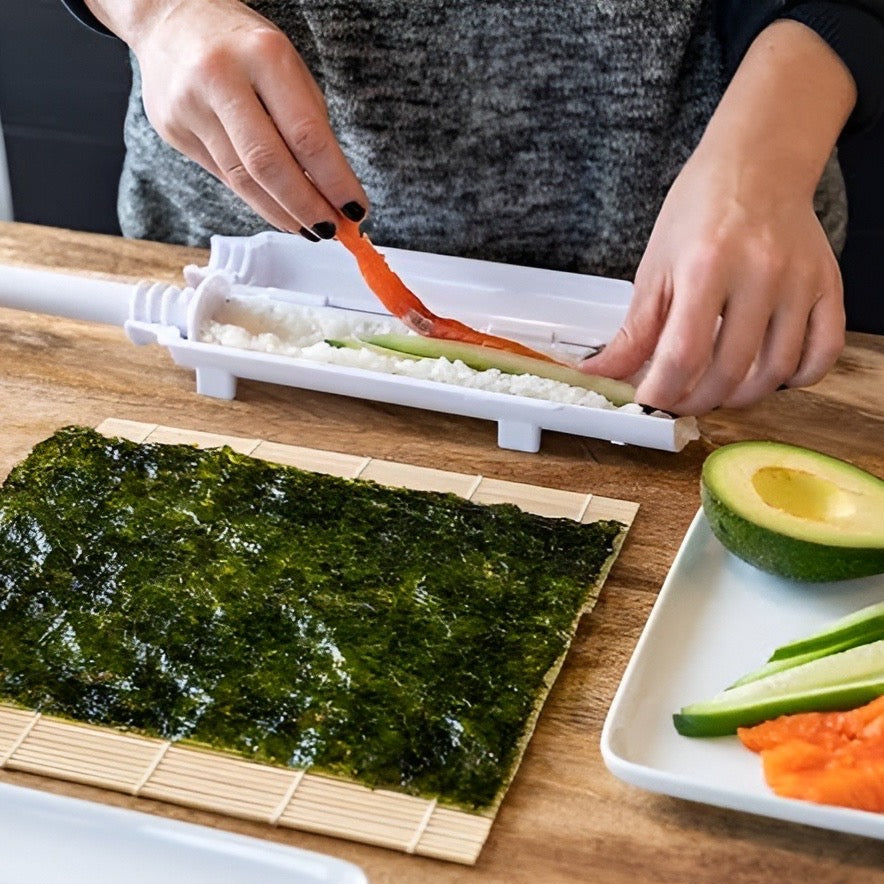 Sushedo - Professional sushi maker kit bazooka: Instructions making your  Sushi (Maki)