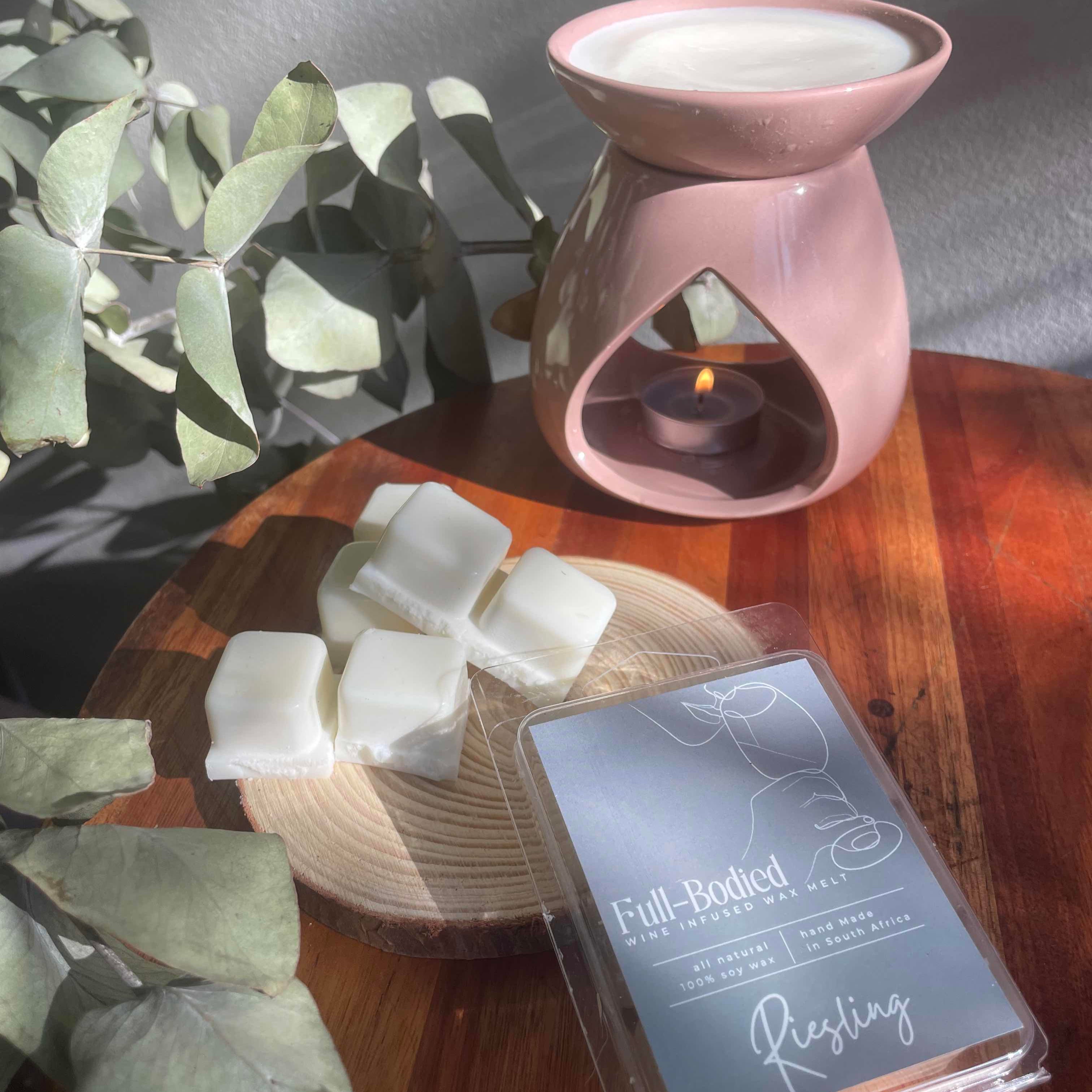 Wine-Infused Natural Soy Wax Melts (assorted)