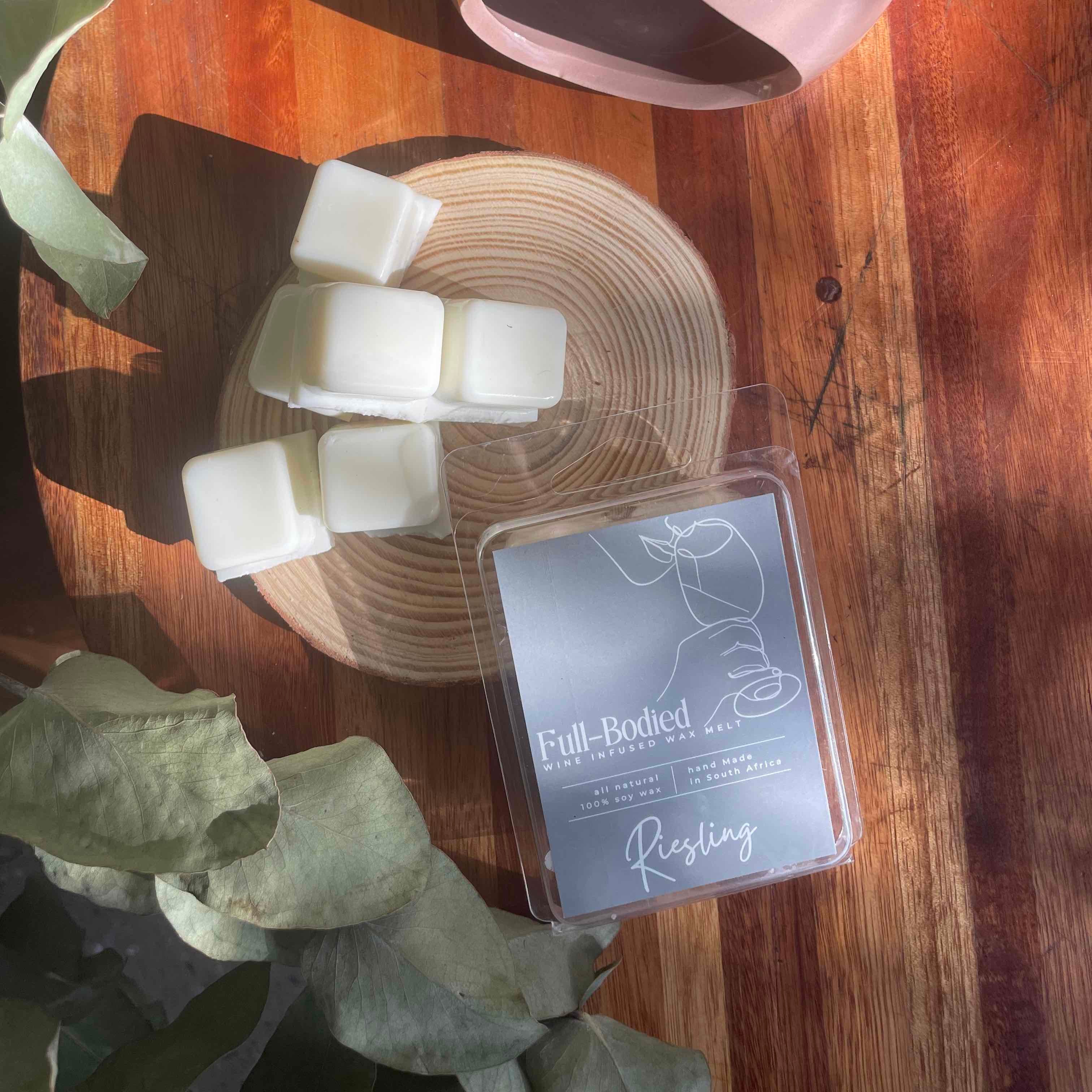 Wine-Infused Natural Soy Wax Melts (assorted)