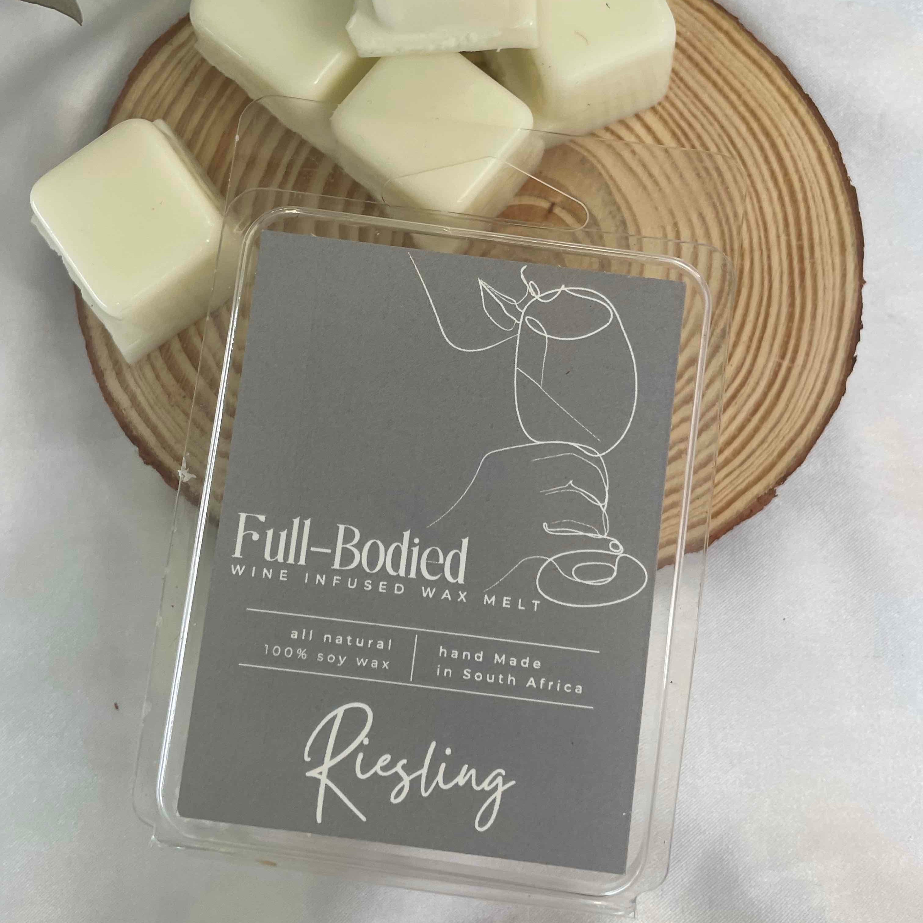 Wine-Infused Natural Soy Wax Melts (assorted)