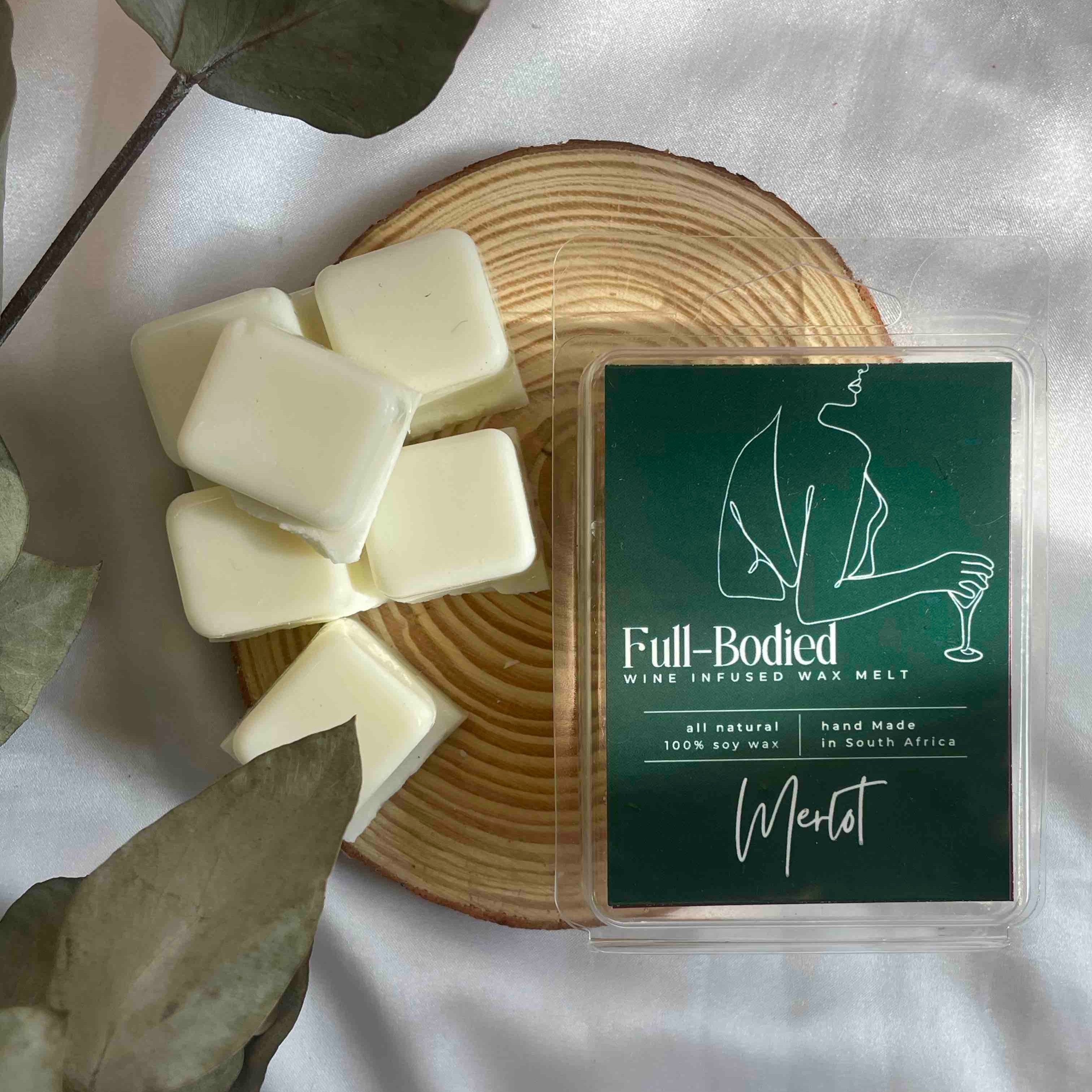 Wine-Infused Natural Soy Wax Melts (assorted)