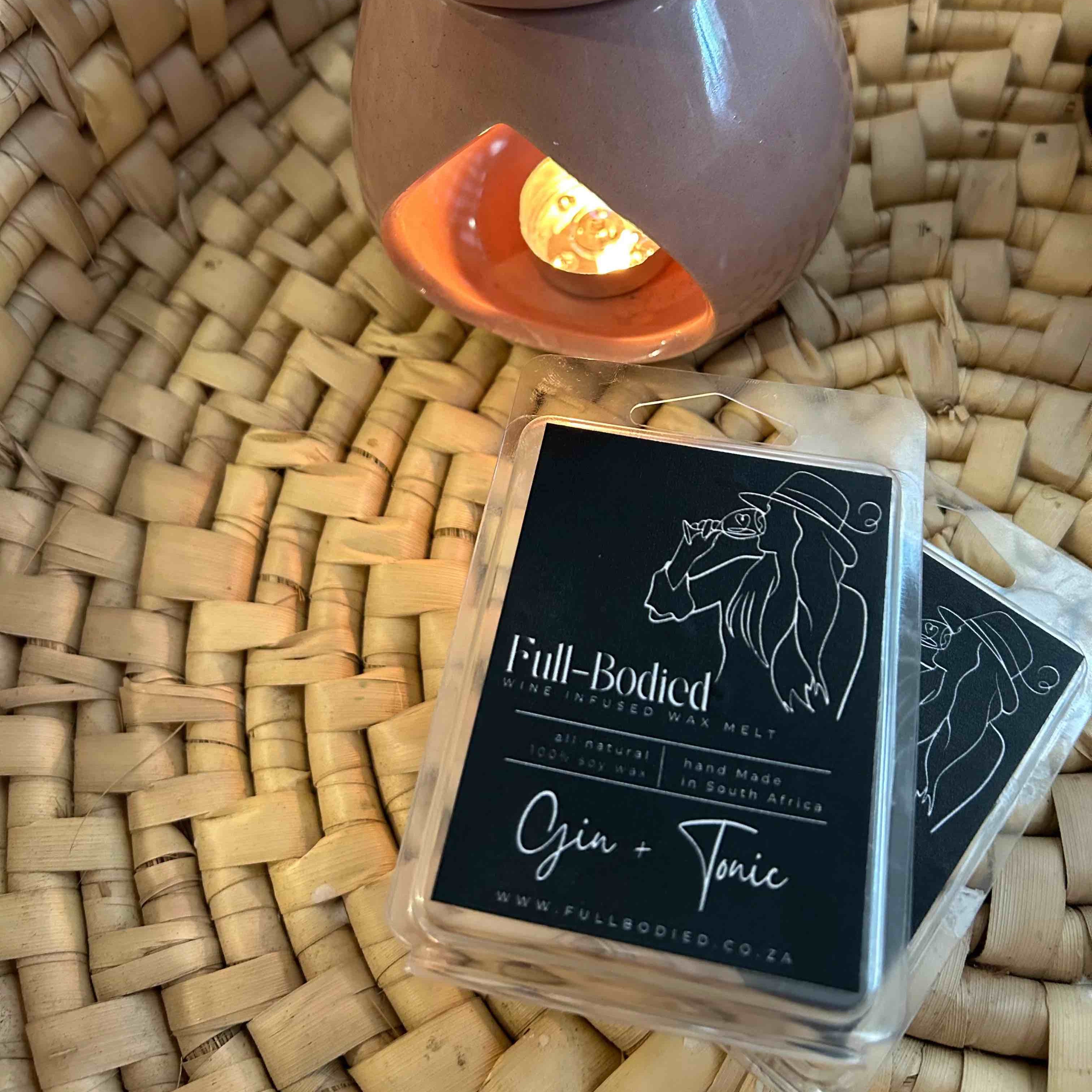 Wine-Infused Natural Soy Wax Melts (assorted)