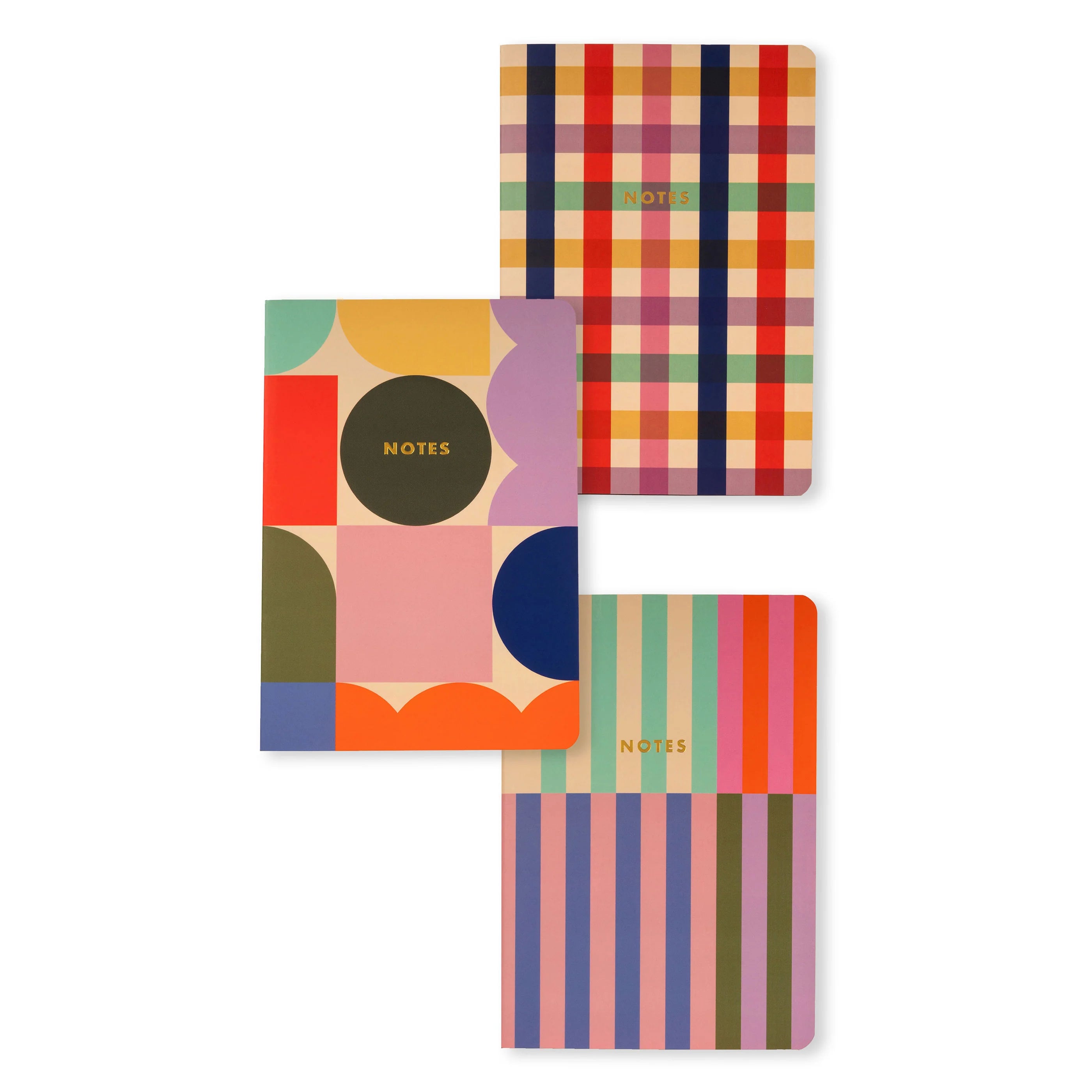 Inkerie Set of 3 A5 Notebooks