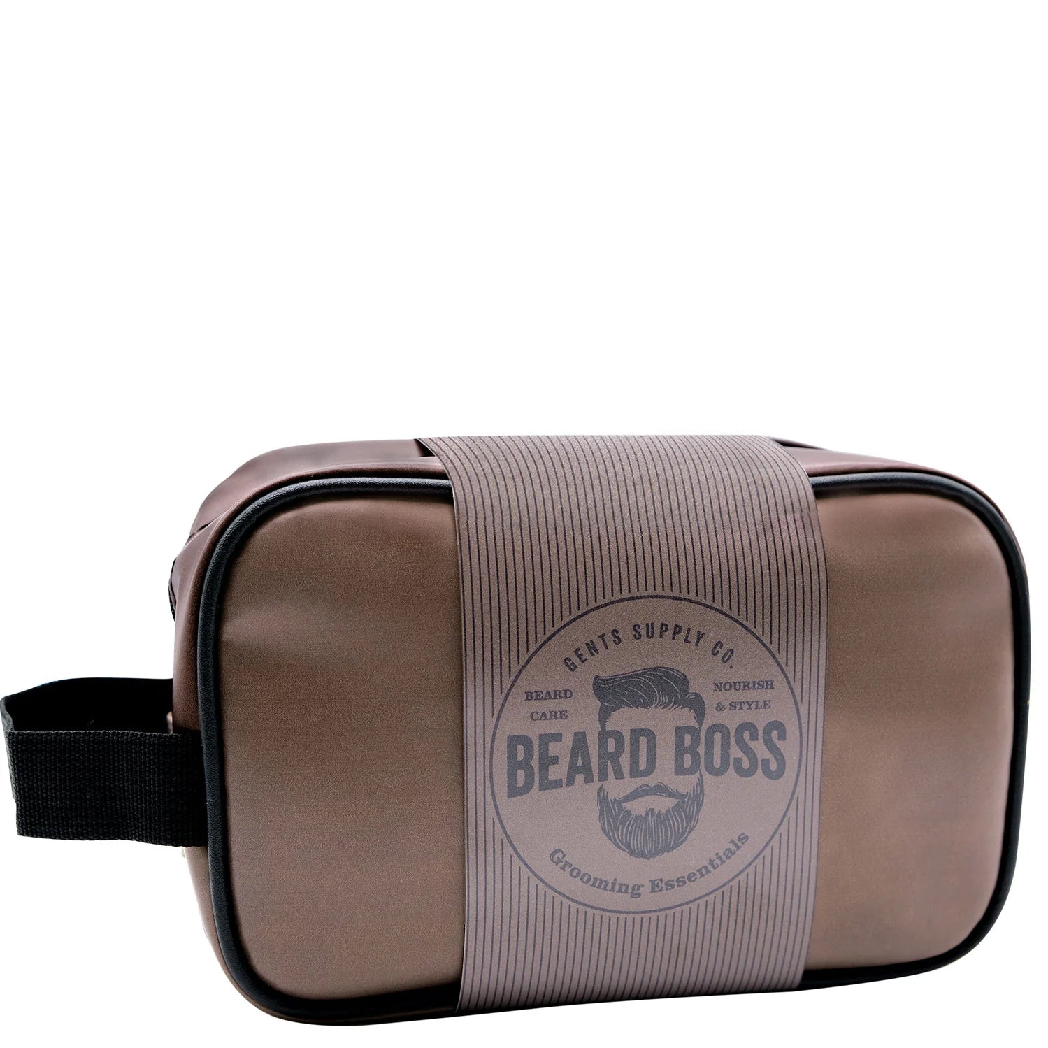 Beard Boss – Grooming Essentials and Wash Bag Gift Set