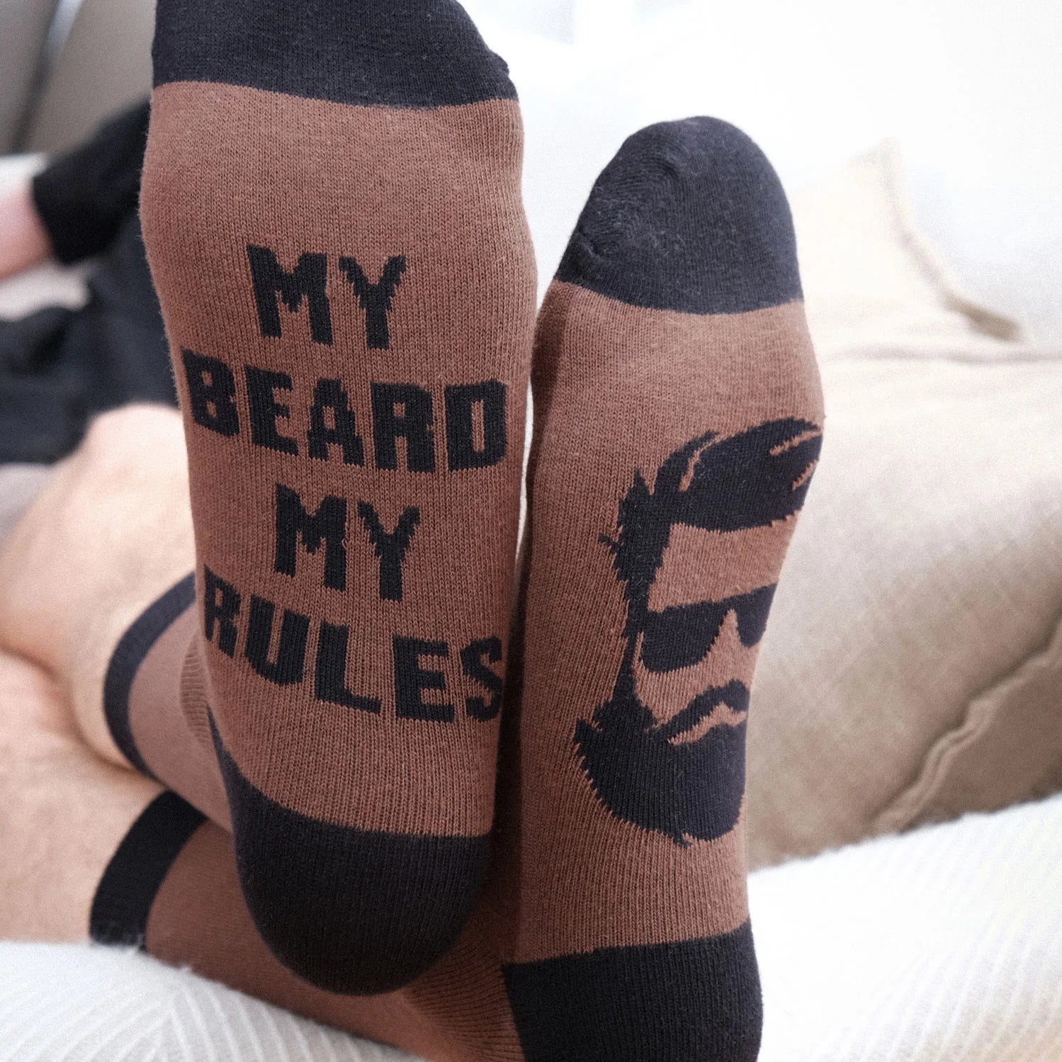 Beard Boss – "My Beard, My Rules" Socks