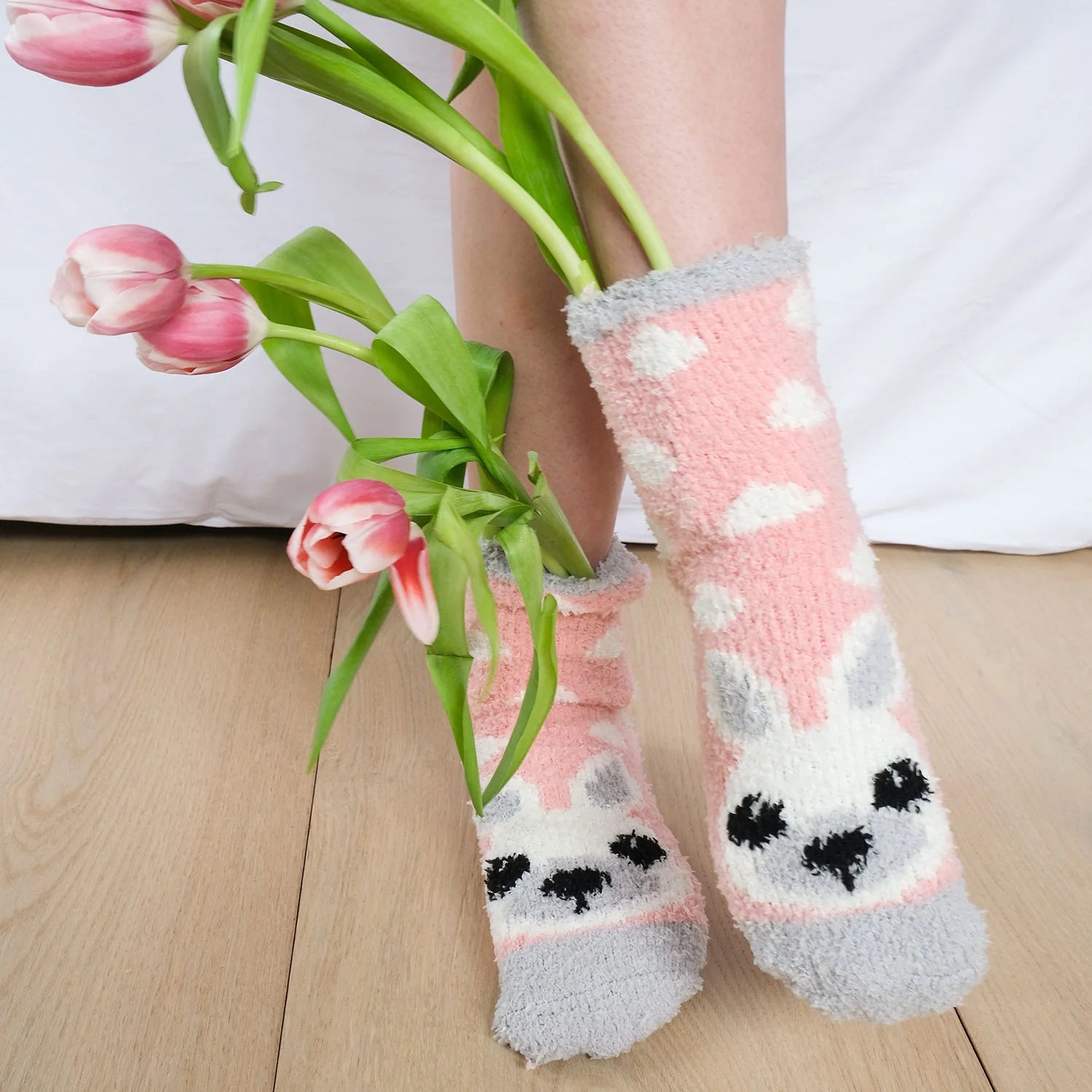 Fluffy Bunny Socks