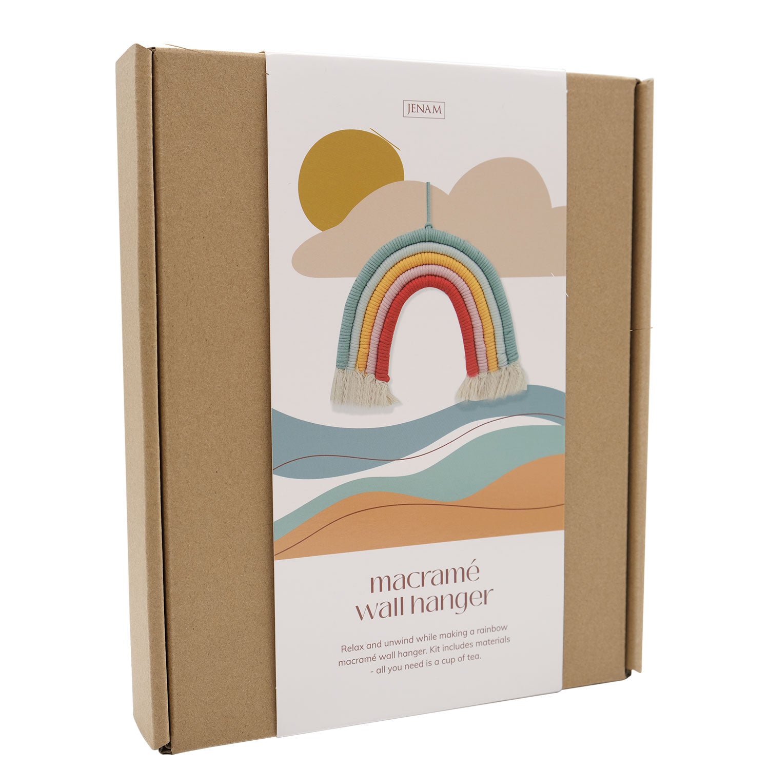 Rituals DIY Macrame Rainbow Wall Hanger Kit
