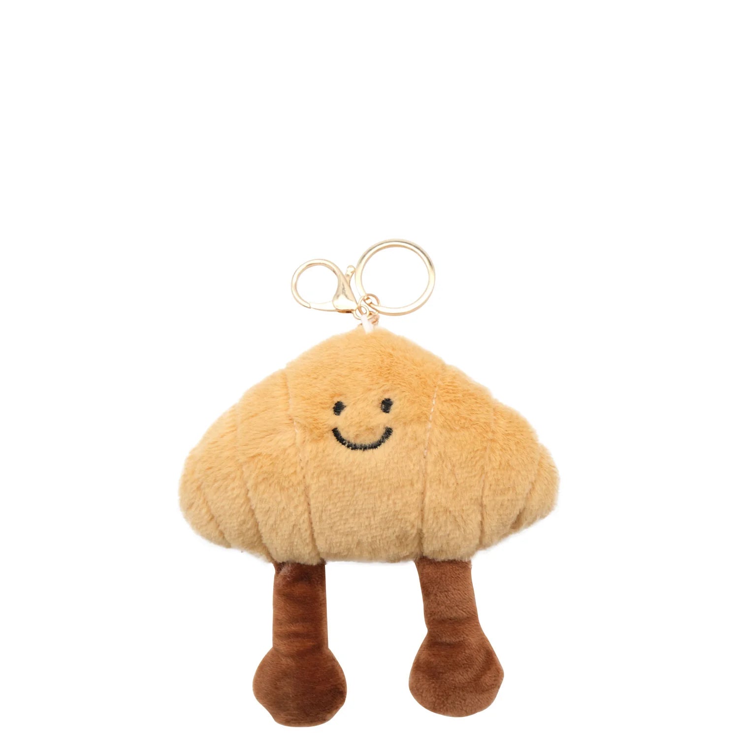 Croissant Plush Bag Charm