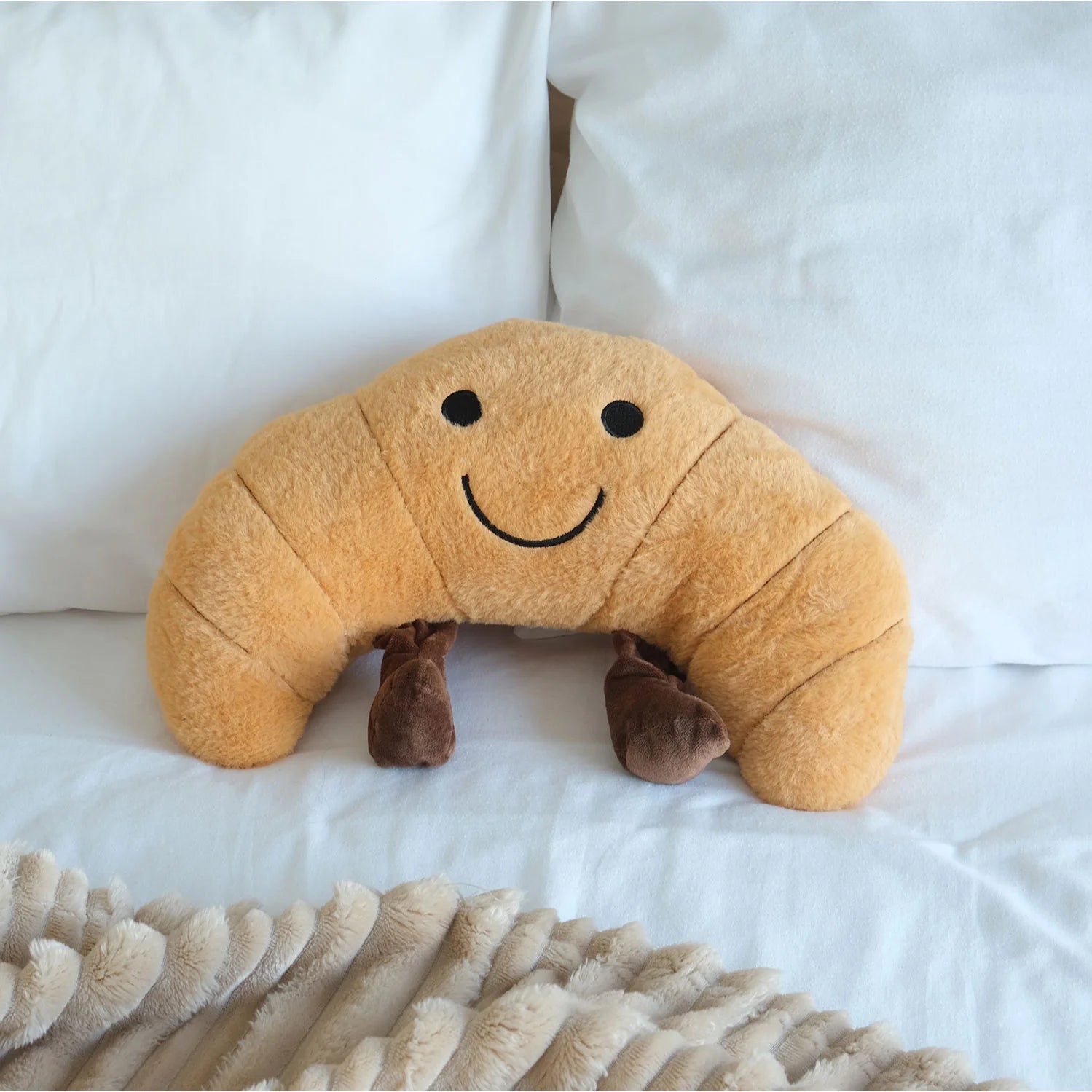 Croissant Plush Toy