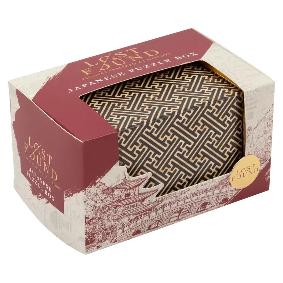Lost and Found: Japanese Wooden Puzzle Box