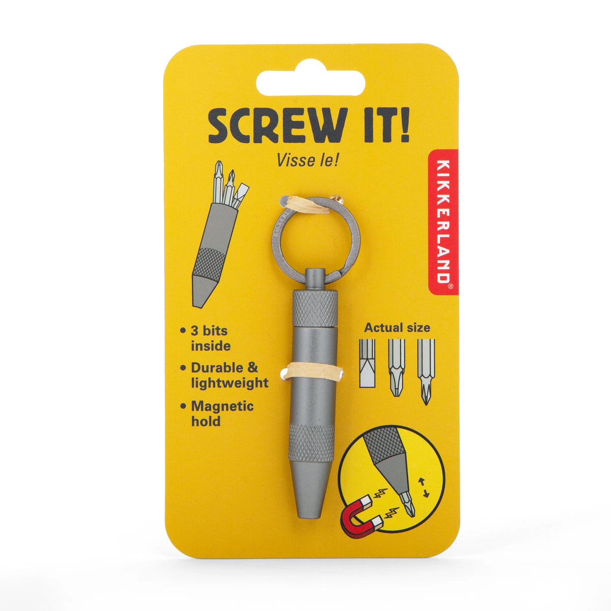 Screw It! – Mini Screwdriver Keyring