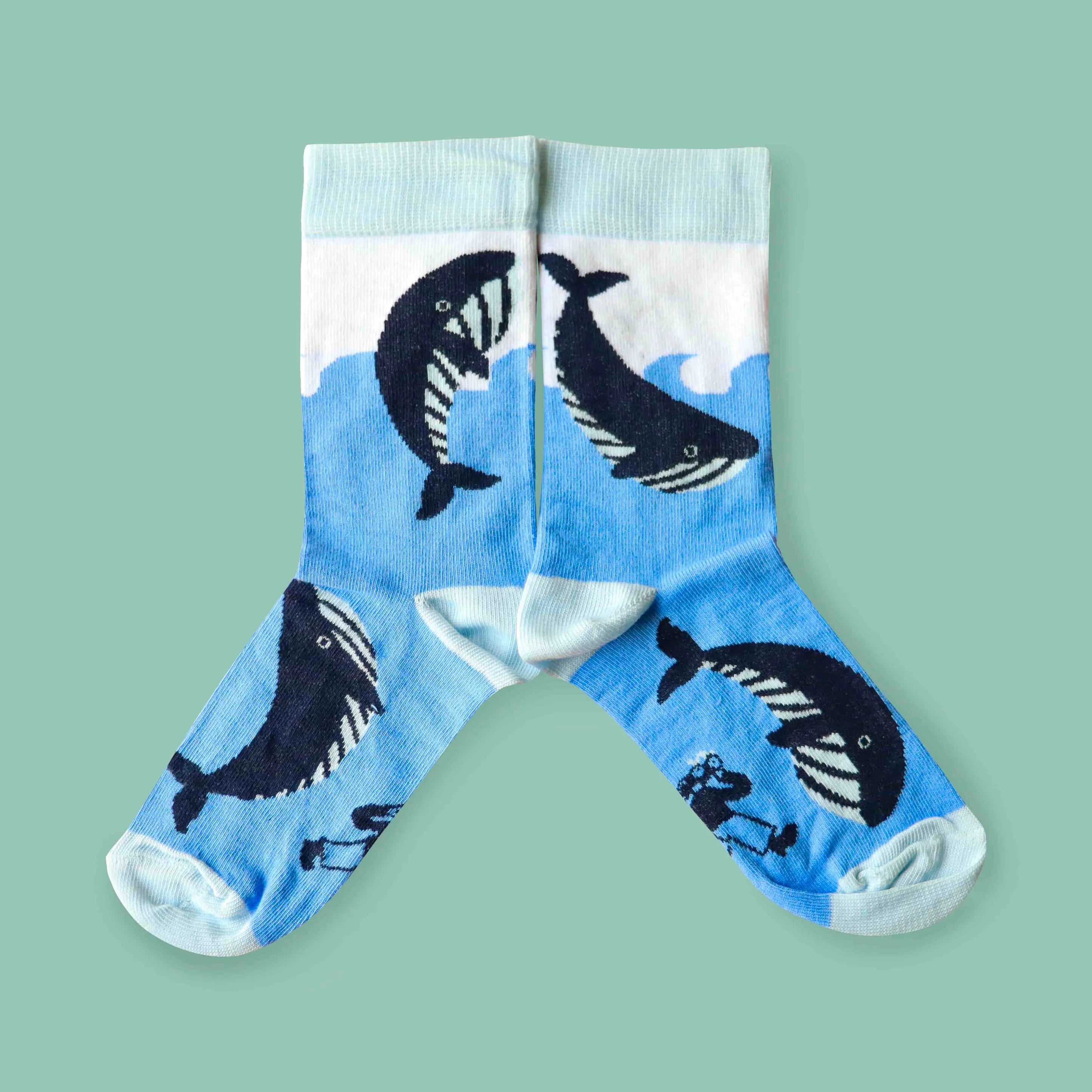 Kids' Whale Socks (assorted sizes)