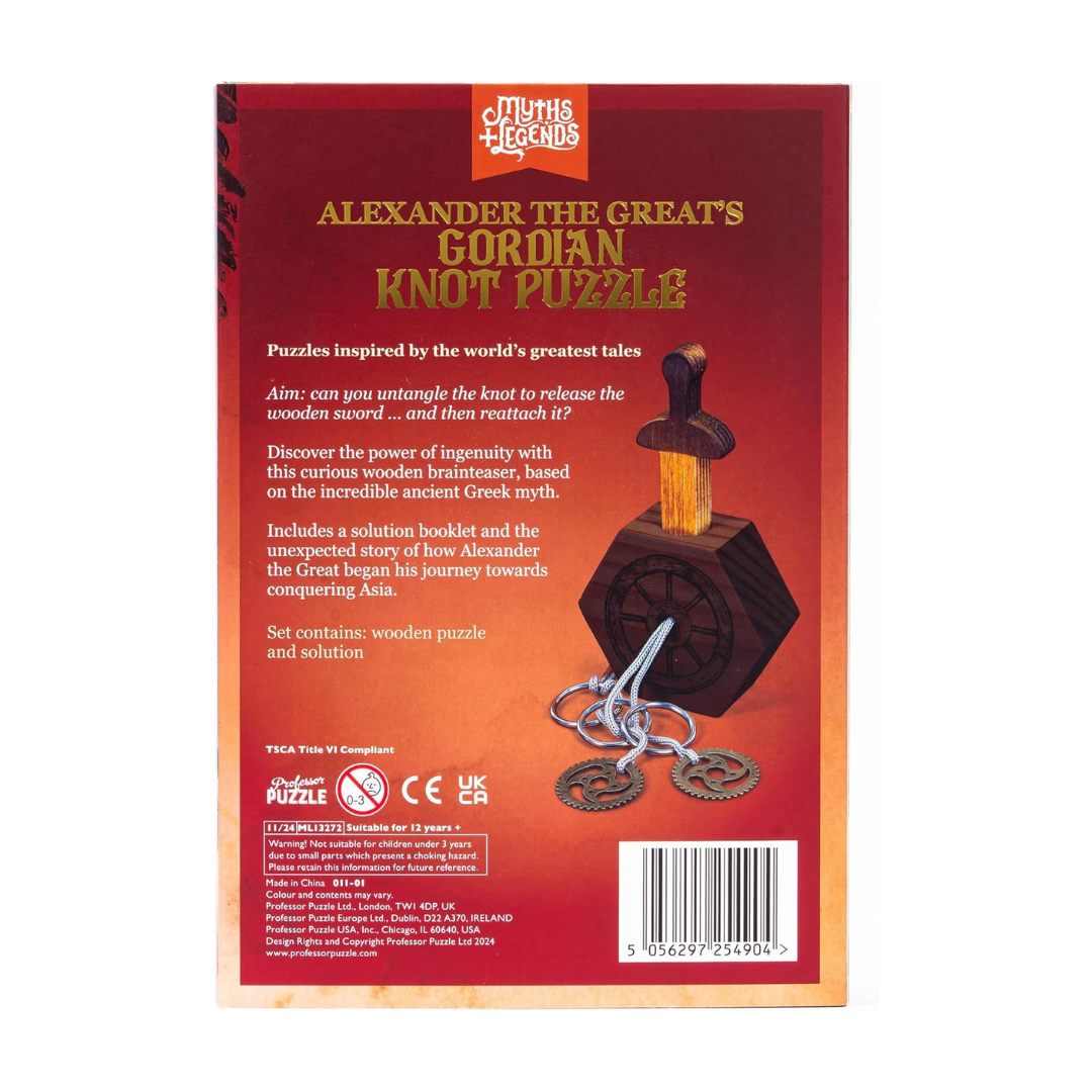 Myths & Legends Puzzle Collection: Alexander the Great's Gordian Knot Puzzle