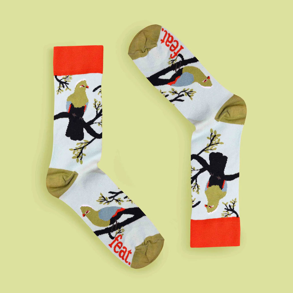 Knysna Loerie Socks (His & Hers sizes)