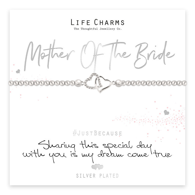 "Mother of the Bride" Keepsake Bracelet