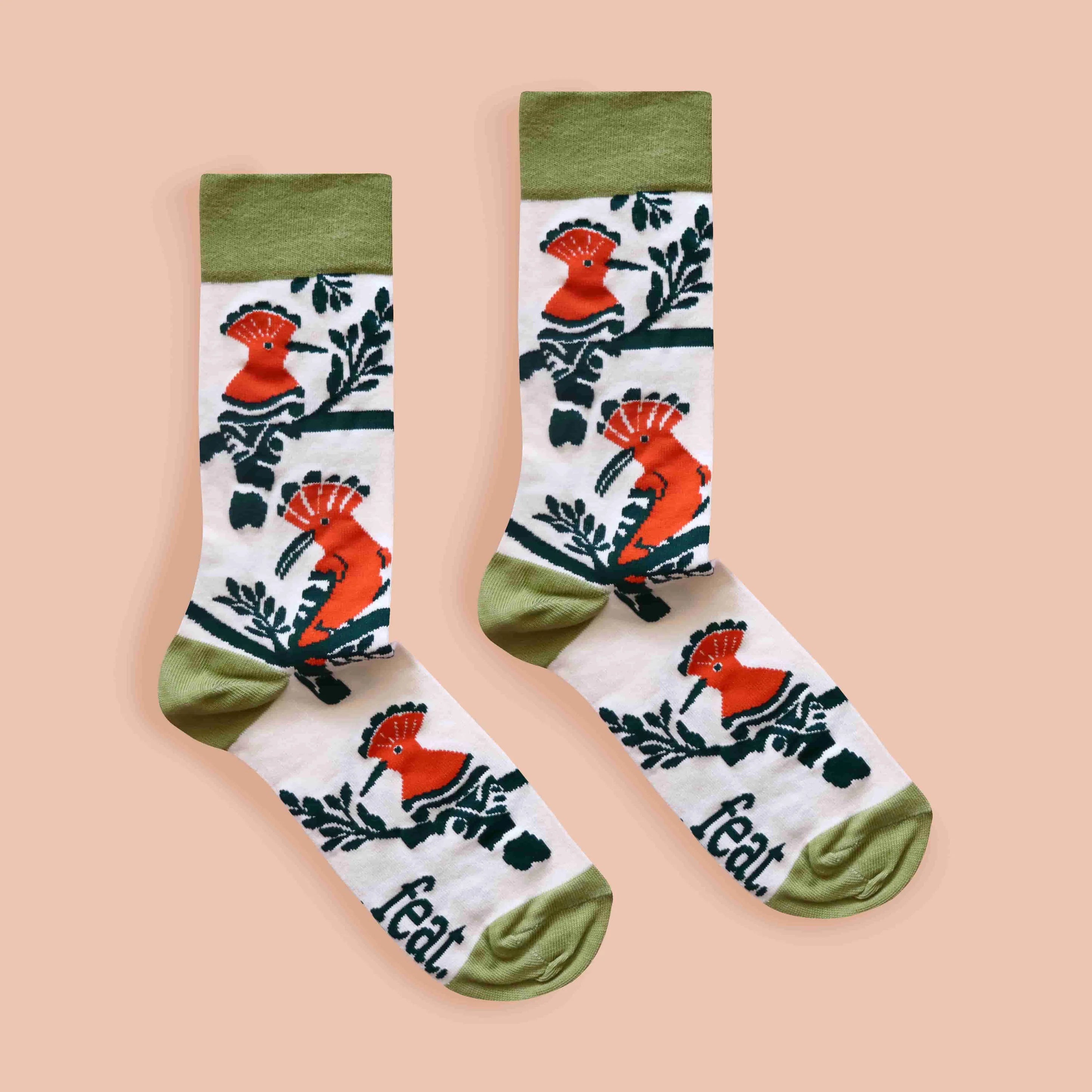 Hoopoe Socks (His & Hers sizes)