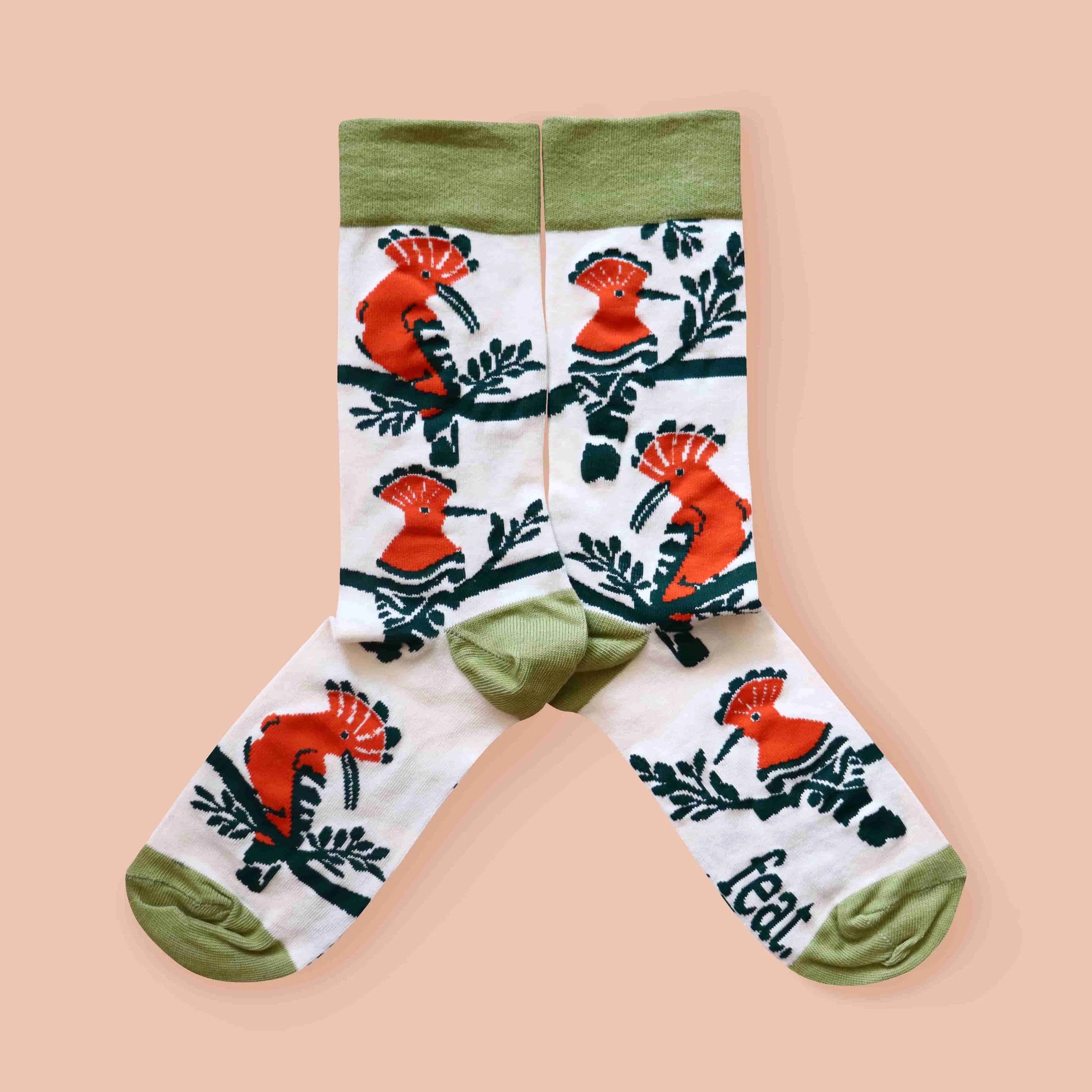 Hoopoe Socks (His & Hers sizes)