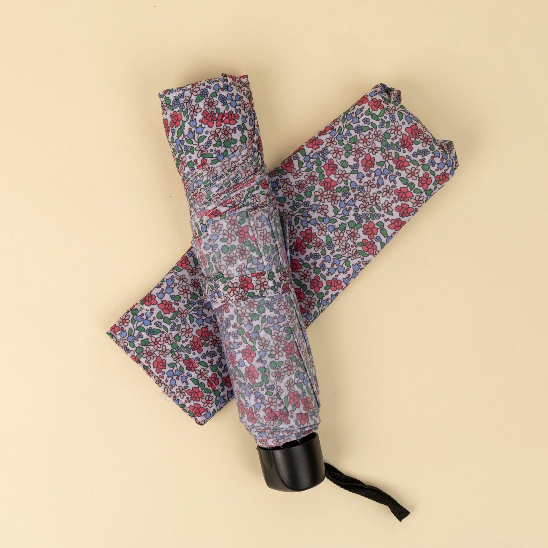 Floral Ditsy Print Folding Umbrella
