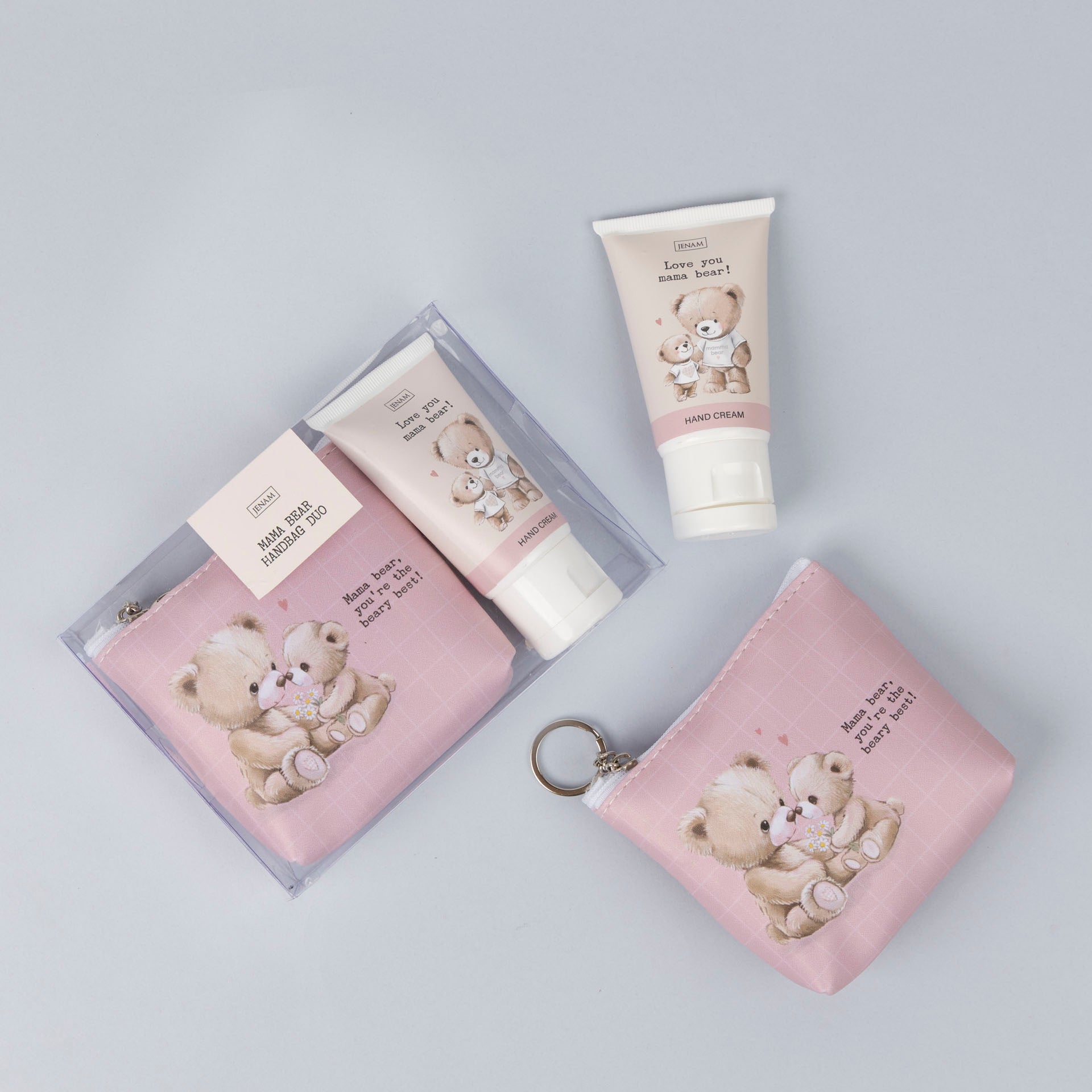 Mama Bear Handbag Duo Gift Set
