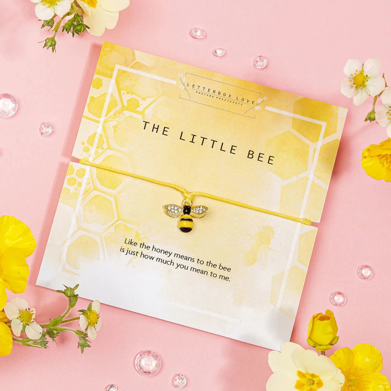"The Little Bee" Keepsake Bracelet and Card Set